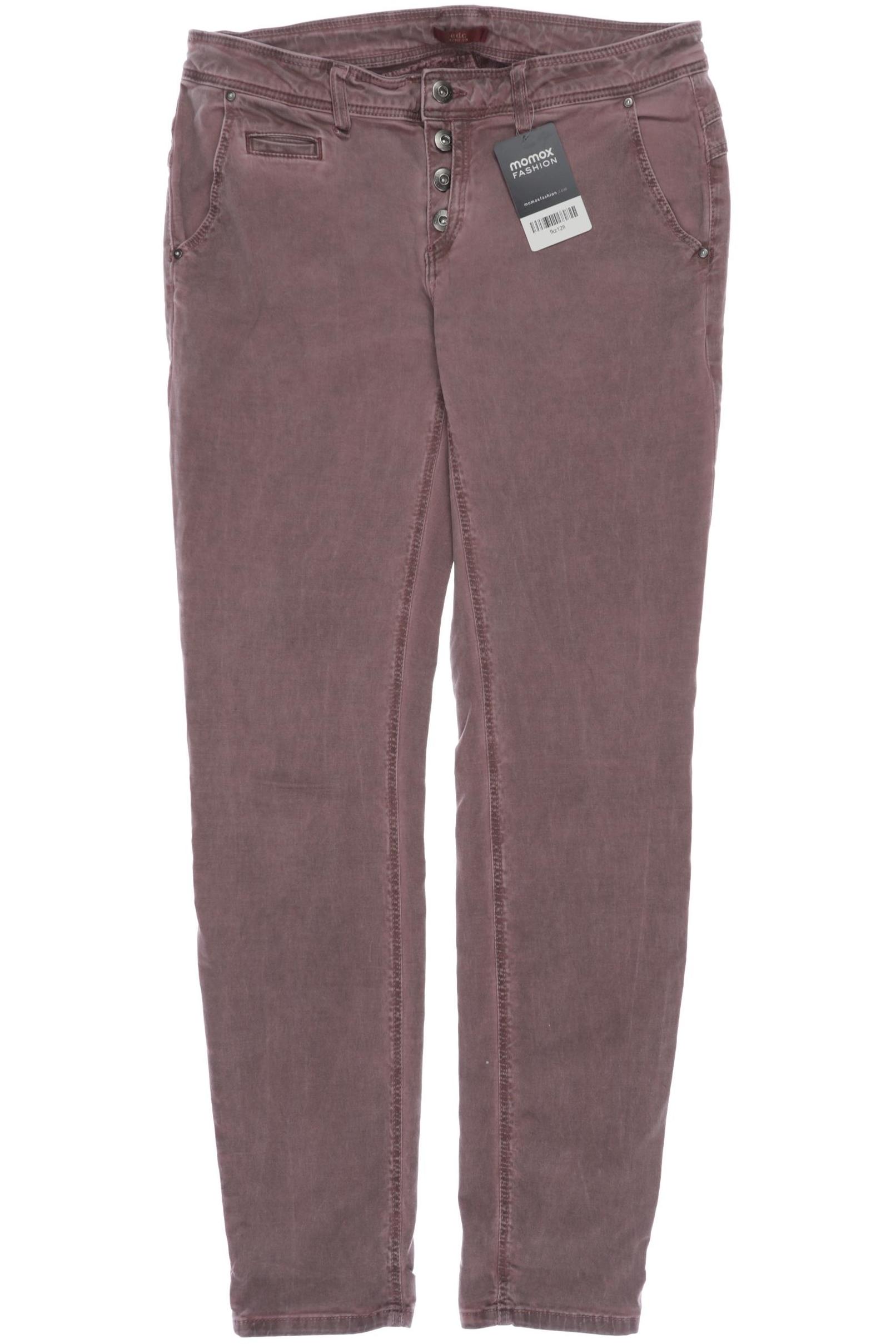 

edc by Esprit Damen Stoffhose, pink, Gr. 36