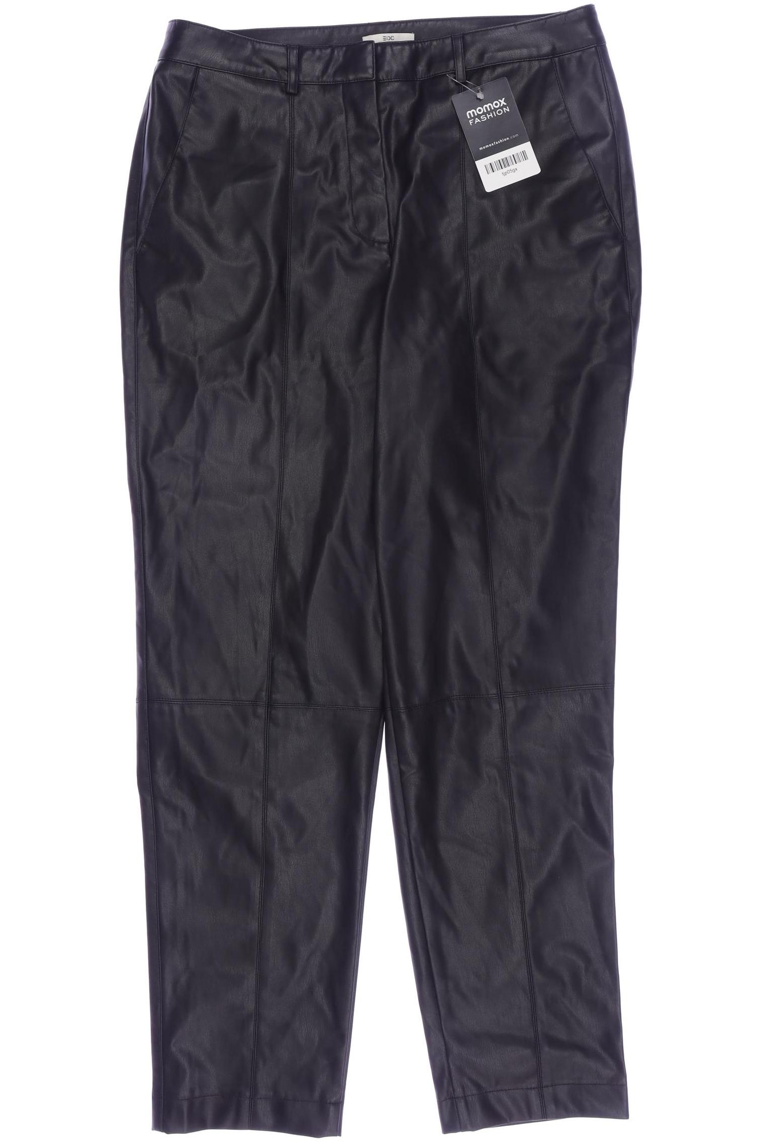 

edc by Esprit Damen Stoffhose, schwarz, Gr. 36