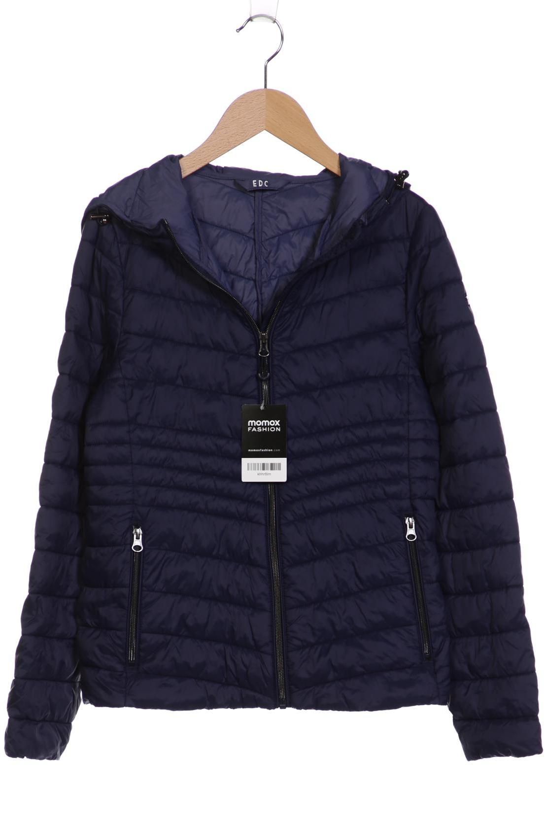 

edc by Esprit Damen Jacke, marineblau, Gr. 34