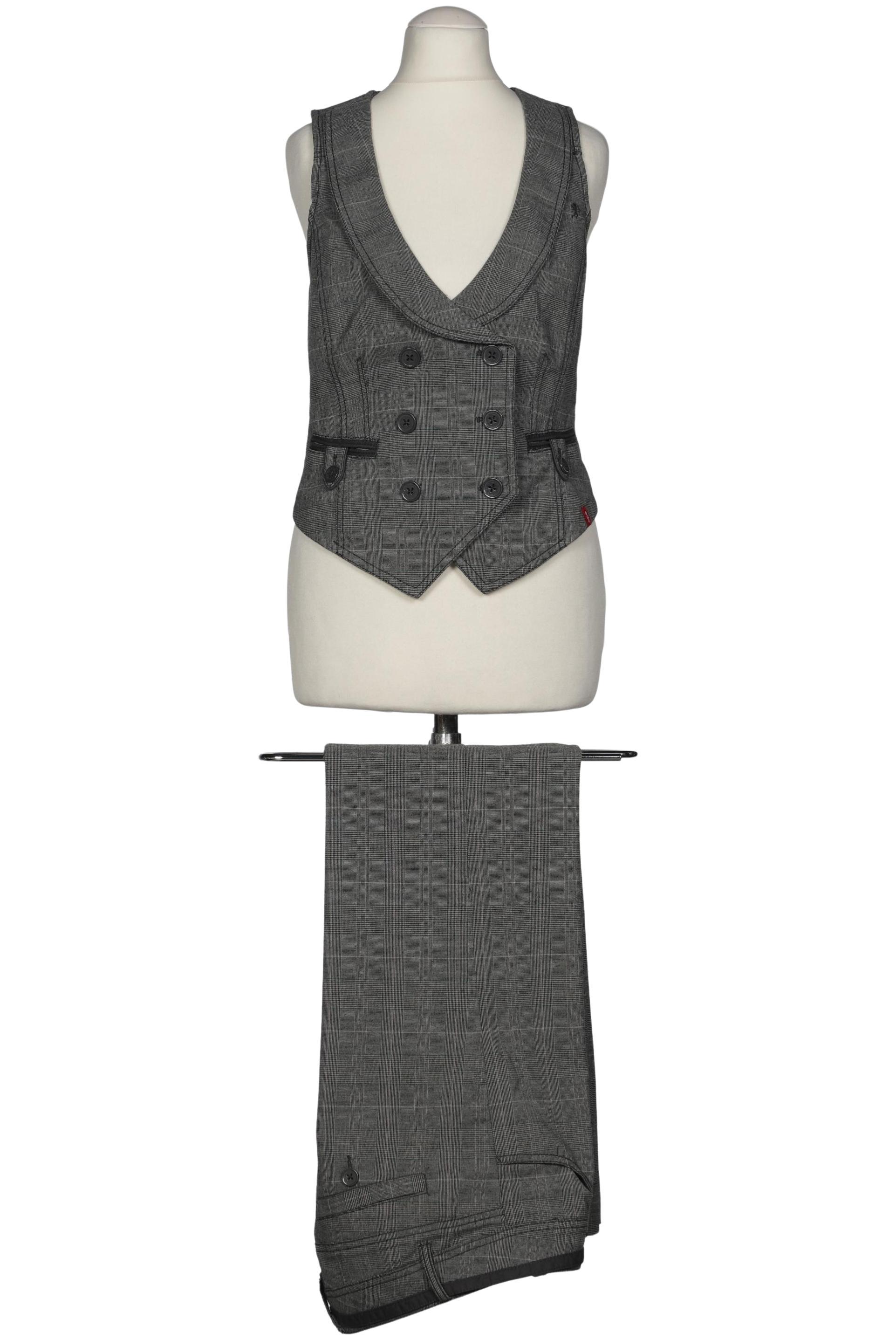 

edc by Esprit Damen Anzug, grau, Gr. 36