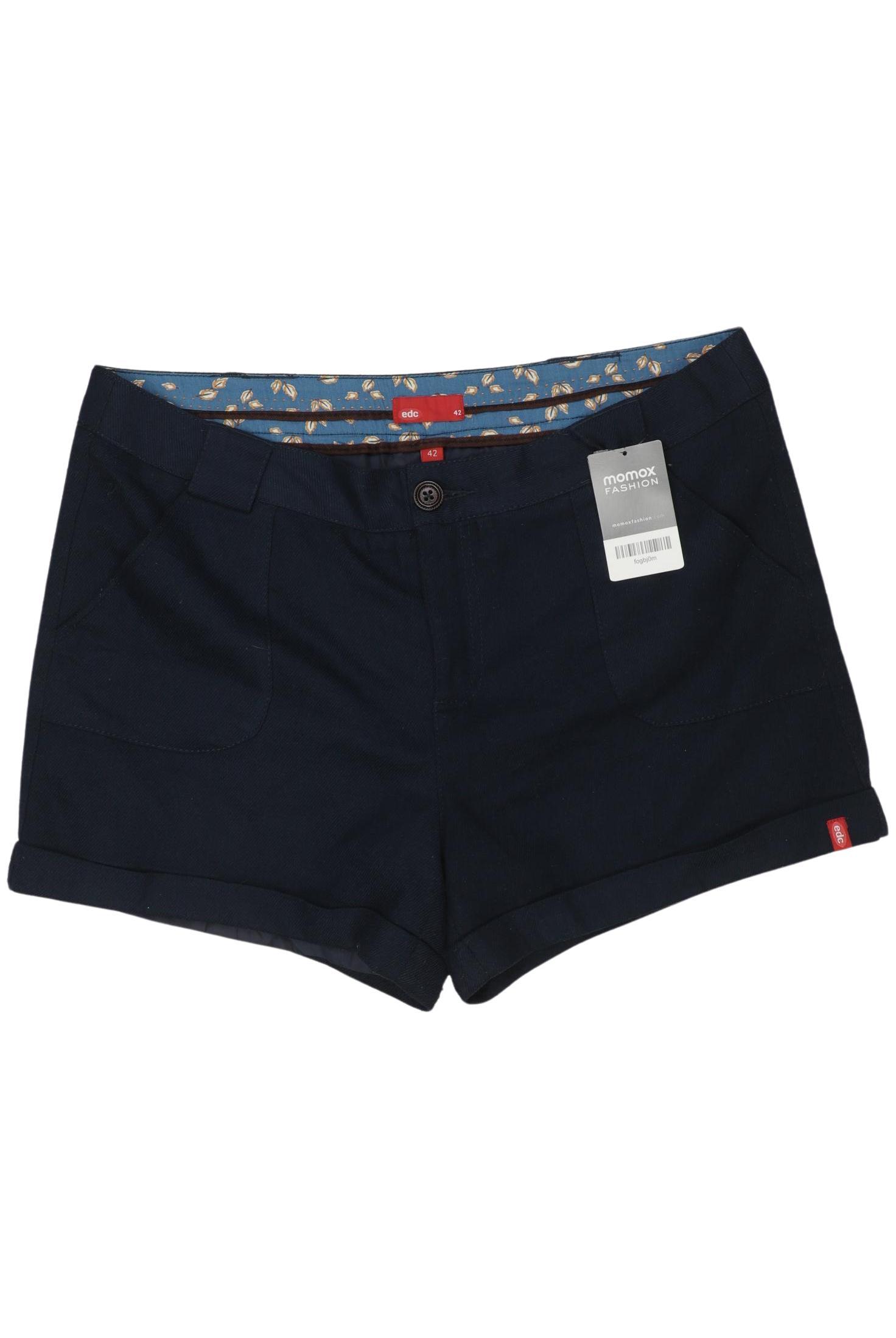 

edc by Esprit Damen Shorts, marineblau, Gr. 42