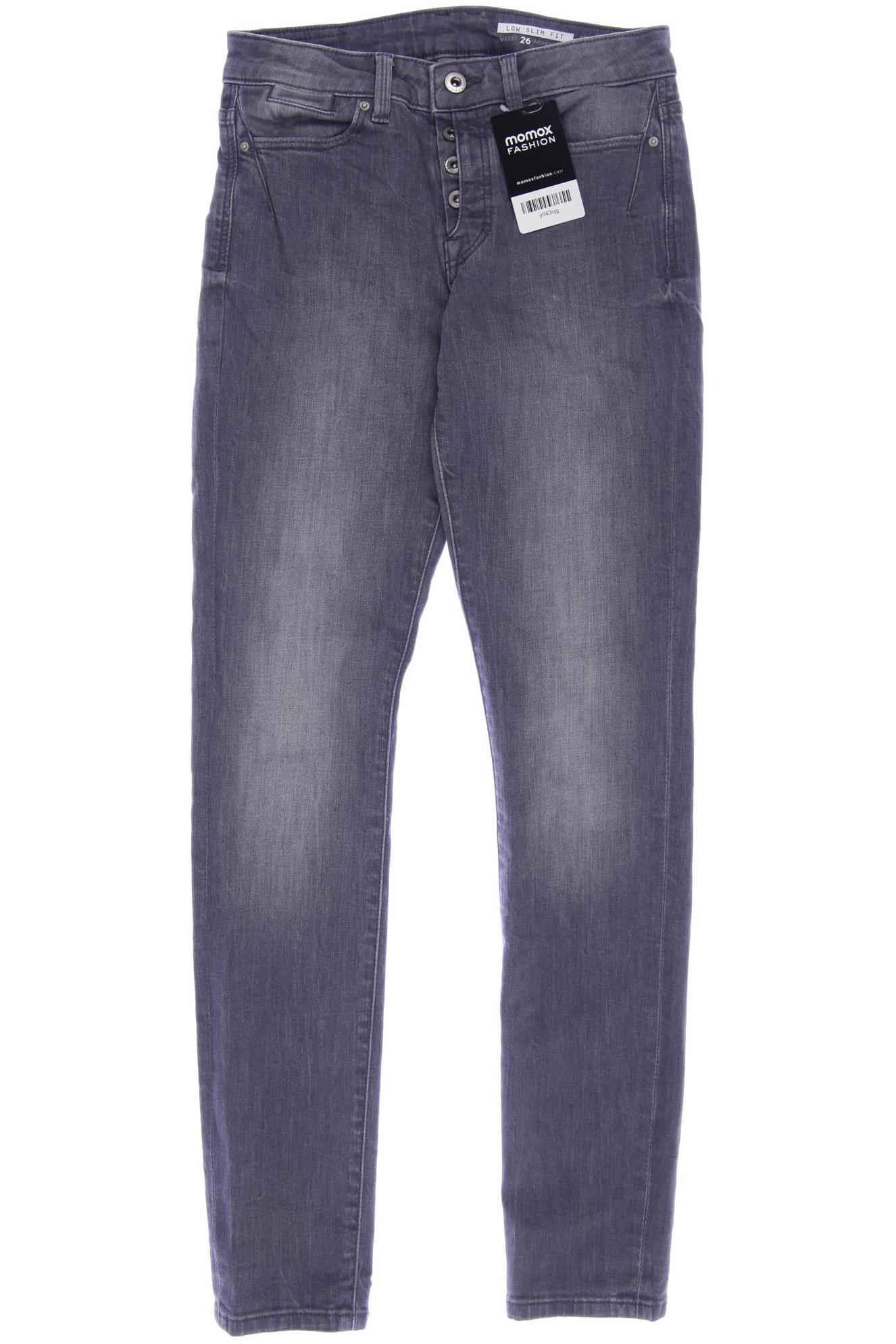 

edc by Esprit Damen Jeans, grau, Gr. 26