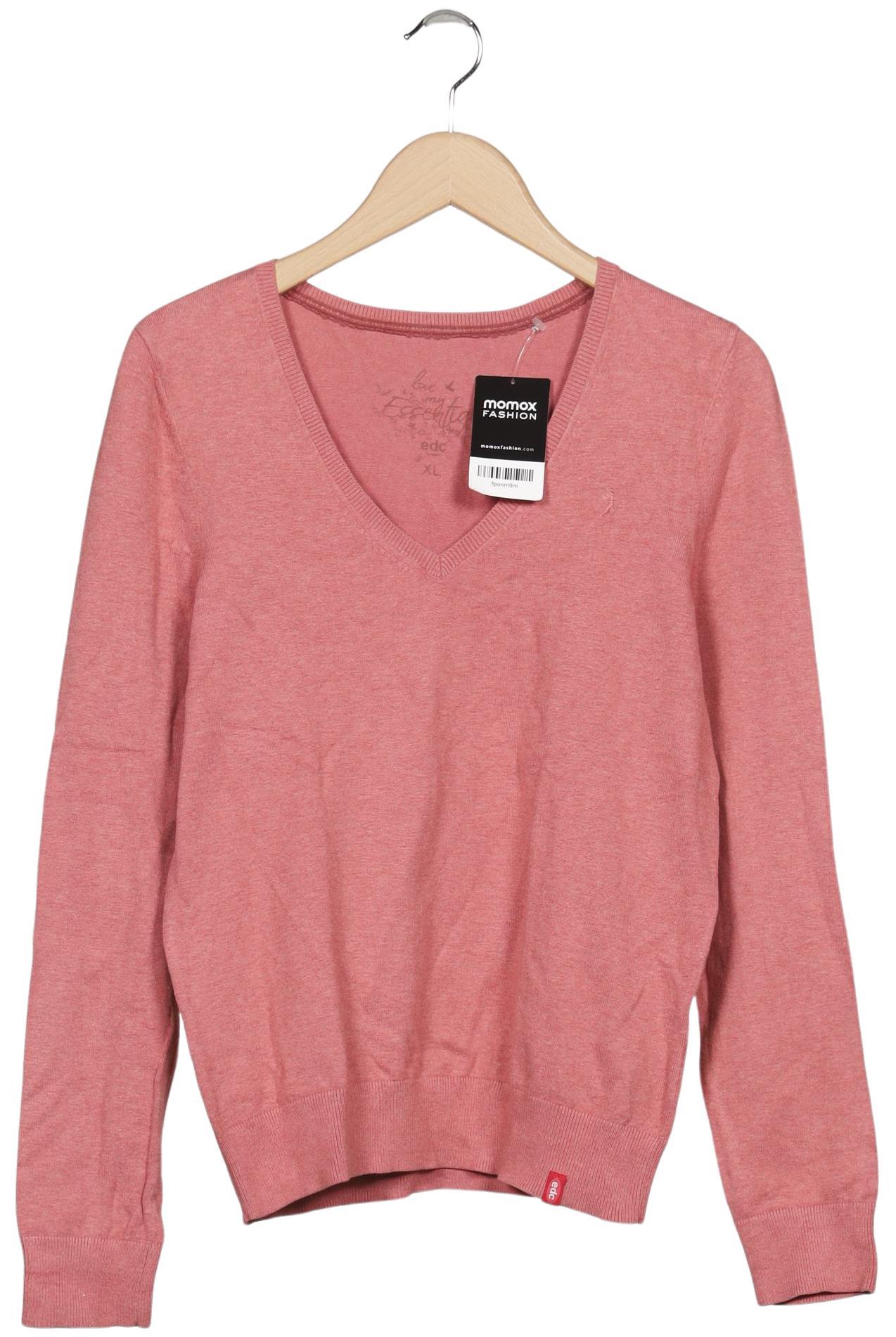 

edc by Esprit Damen Pullover, pink, Gr. 44