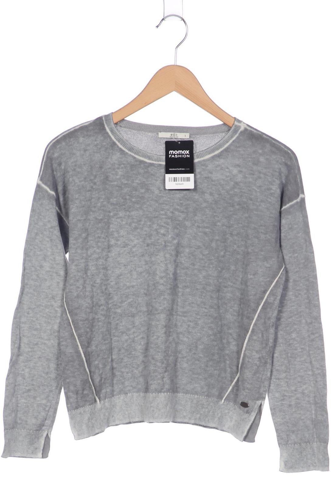 

edc by Esprit Damen Pullover, grau, Gr. 36