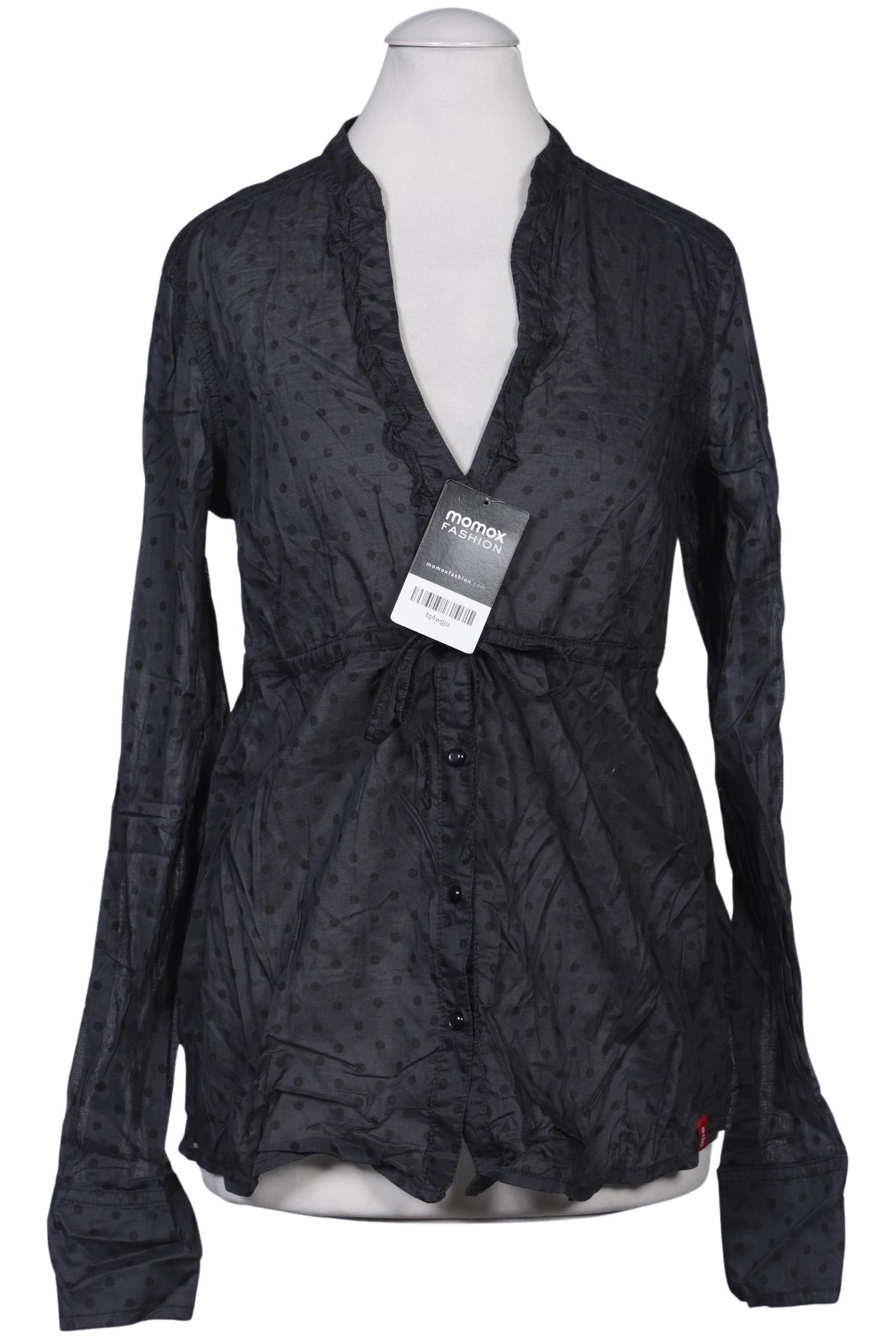 

edc by Esprit Damen Bluse, grau, Gr. 36