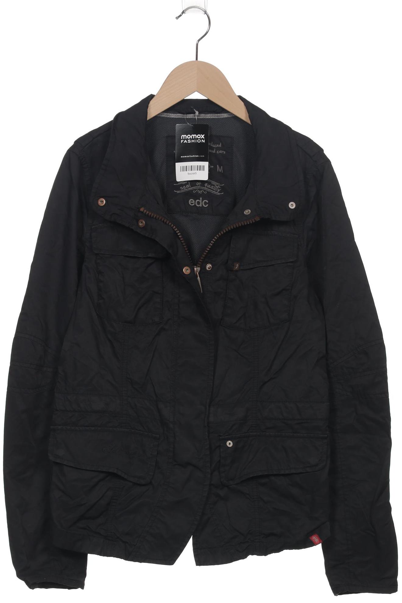 

edc by Esprit Damen Jacke, schwarz, Gr. 38