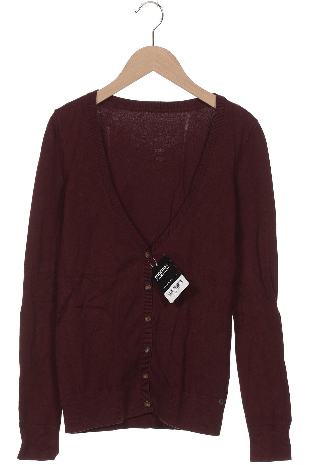 Thumbnail - edc by Esprit Damen Strickjacke, bordeaux, Gr. 34