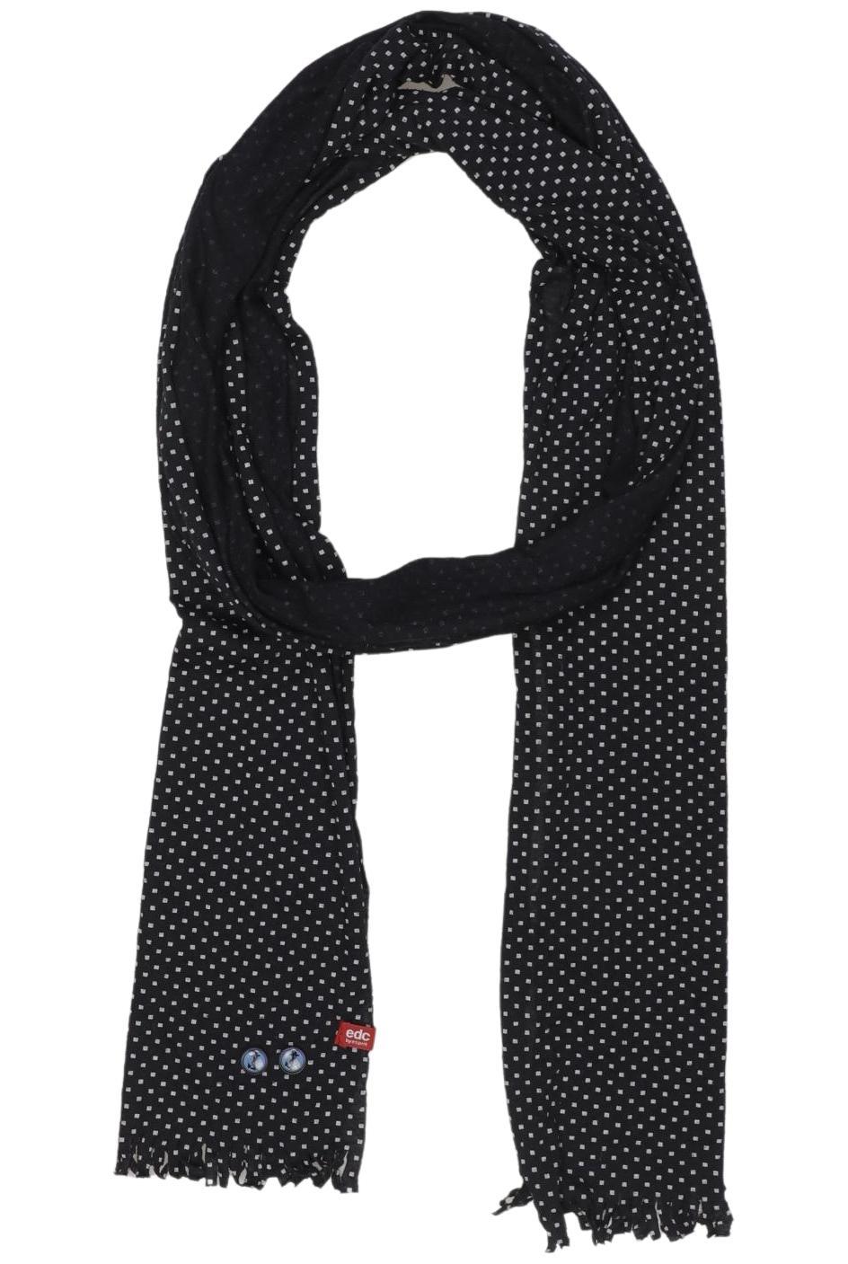 

edc by Esprit Damen Schal, schwarz, Gr.