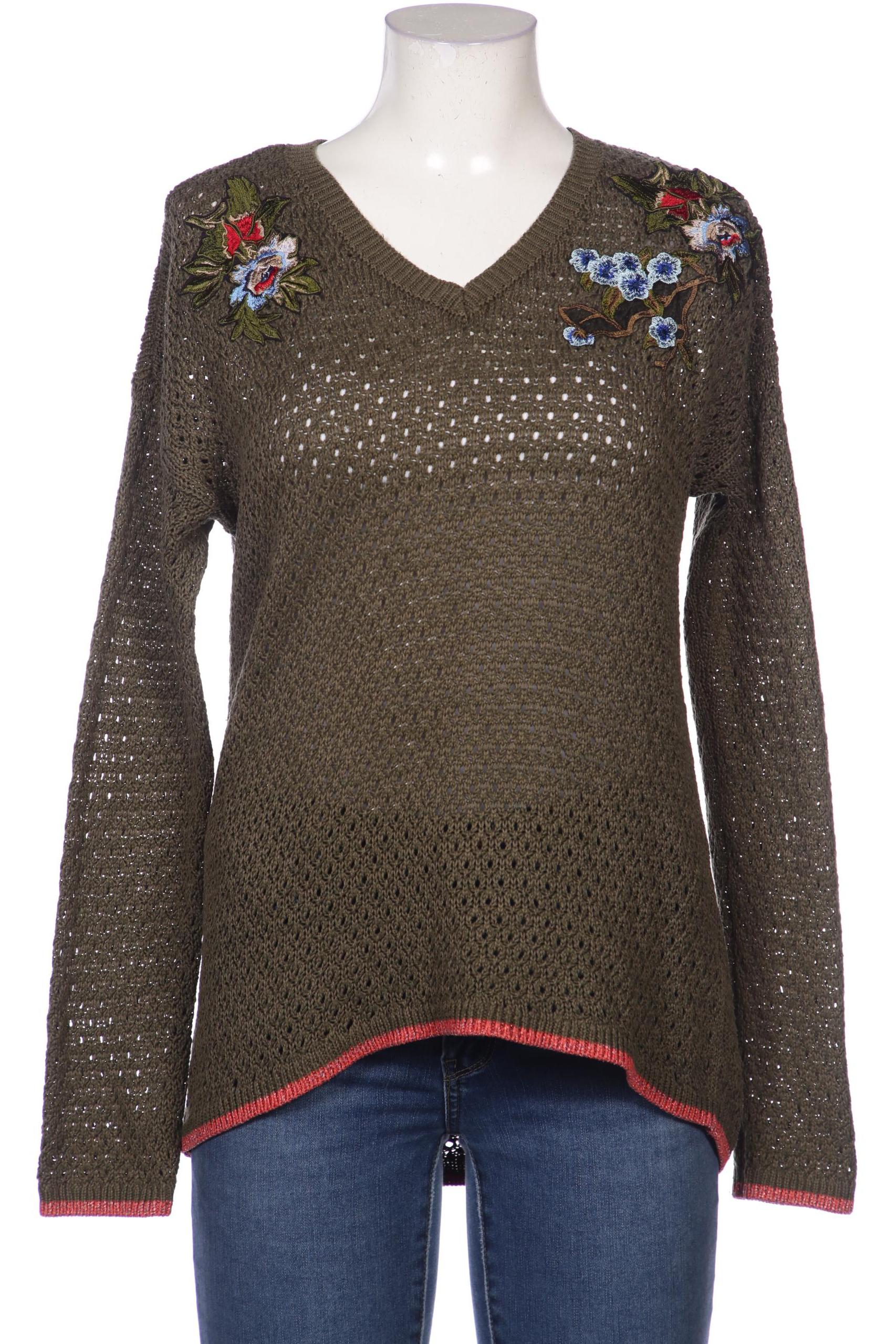 

edc by Esprit Damen Pullover, grün, Gr. 36