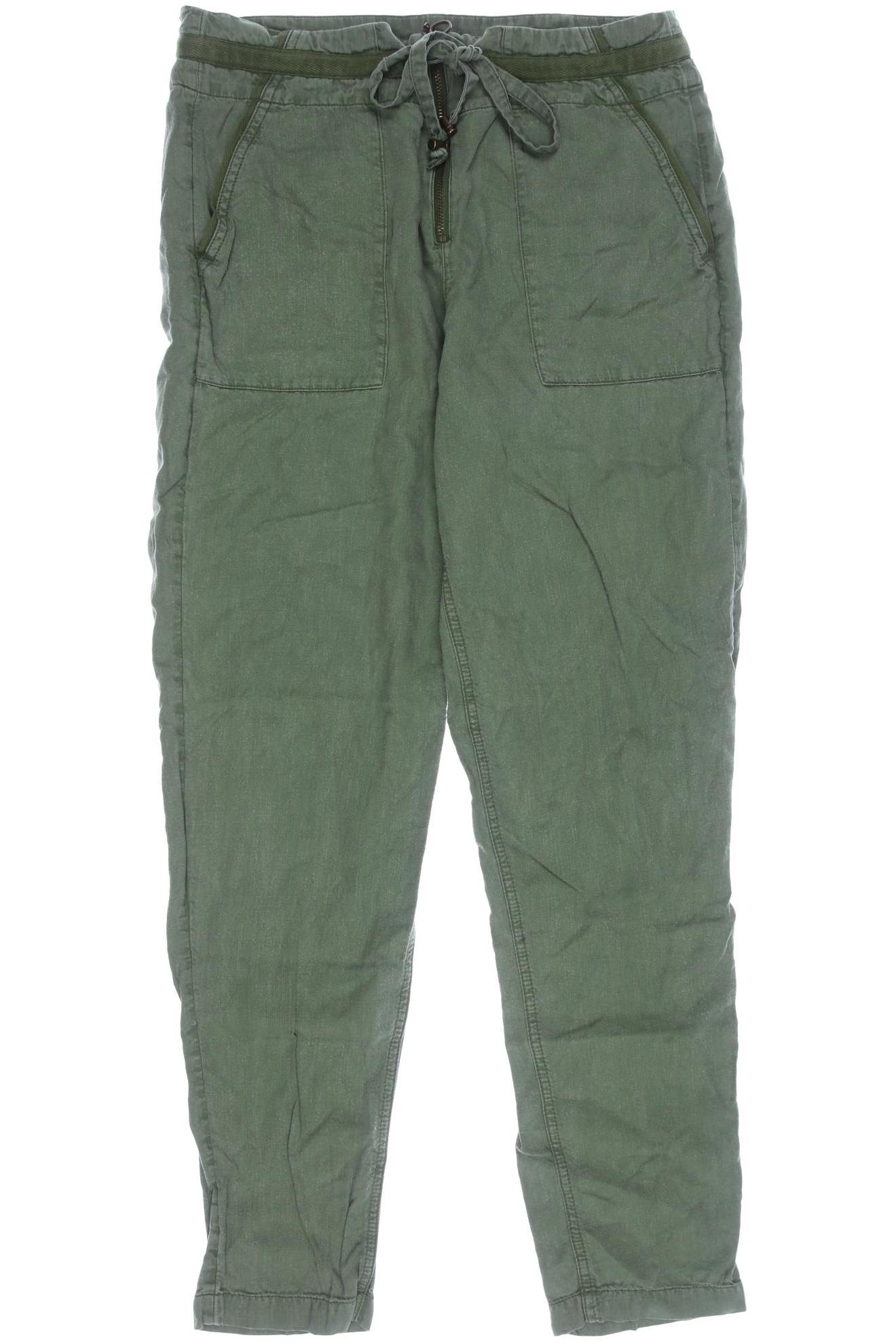 

edc by Esprit Damen Stoffhose, grün, Gr. 36