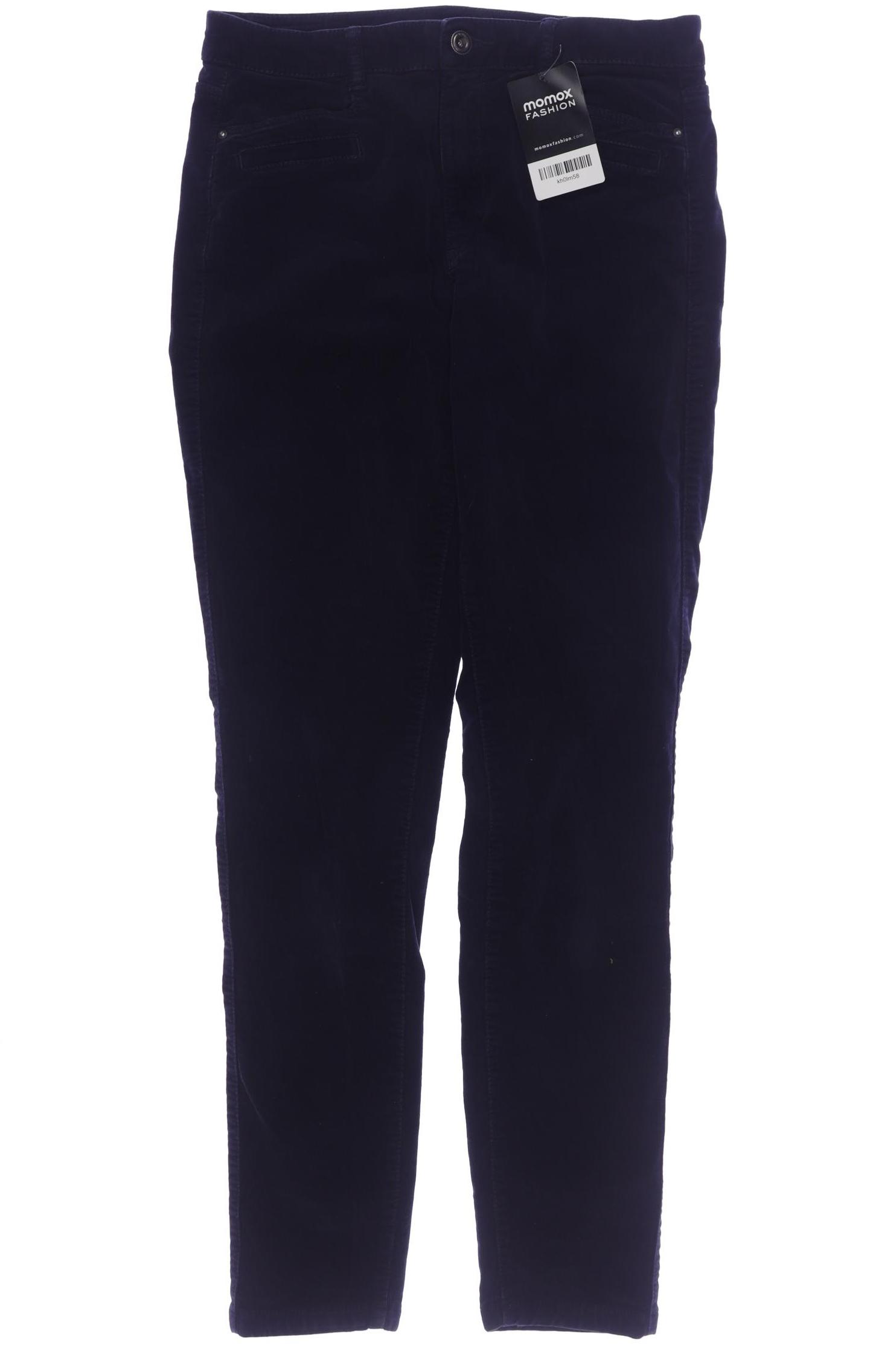 

edc by Esprit Damen Stoffhose, marineblau, Gr. 36