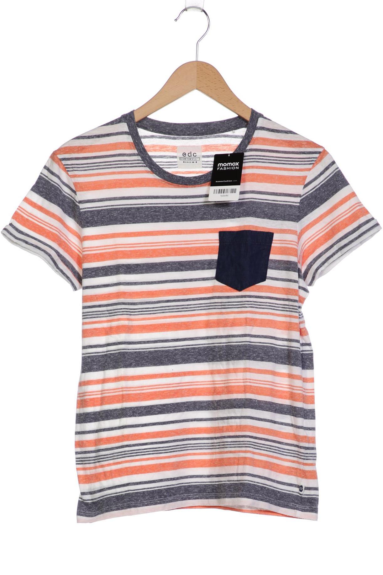 

edc by Esprit Herren T-Shirt, orange, Gr. 46