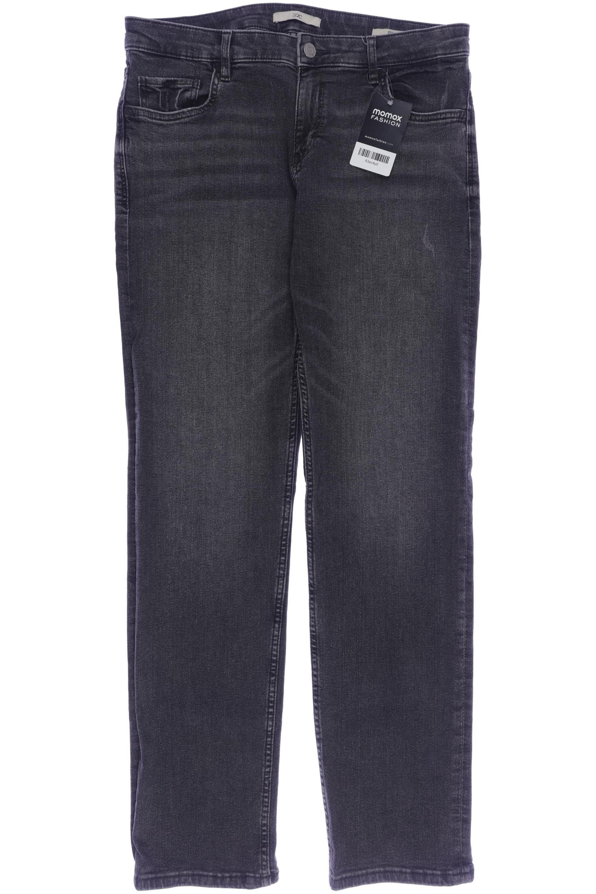 

edc by Esprit Damen Jeans, grau, Gr. 30