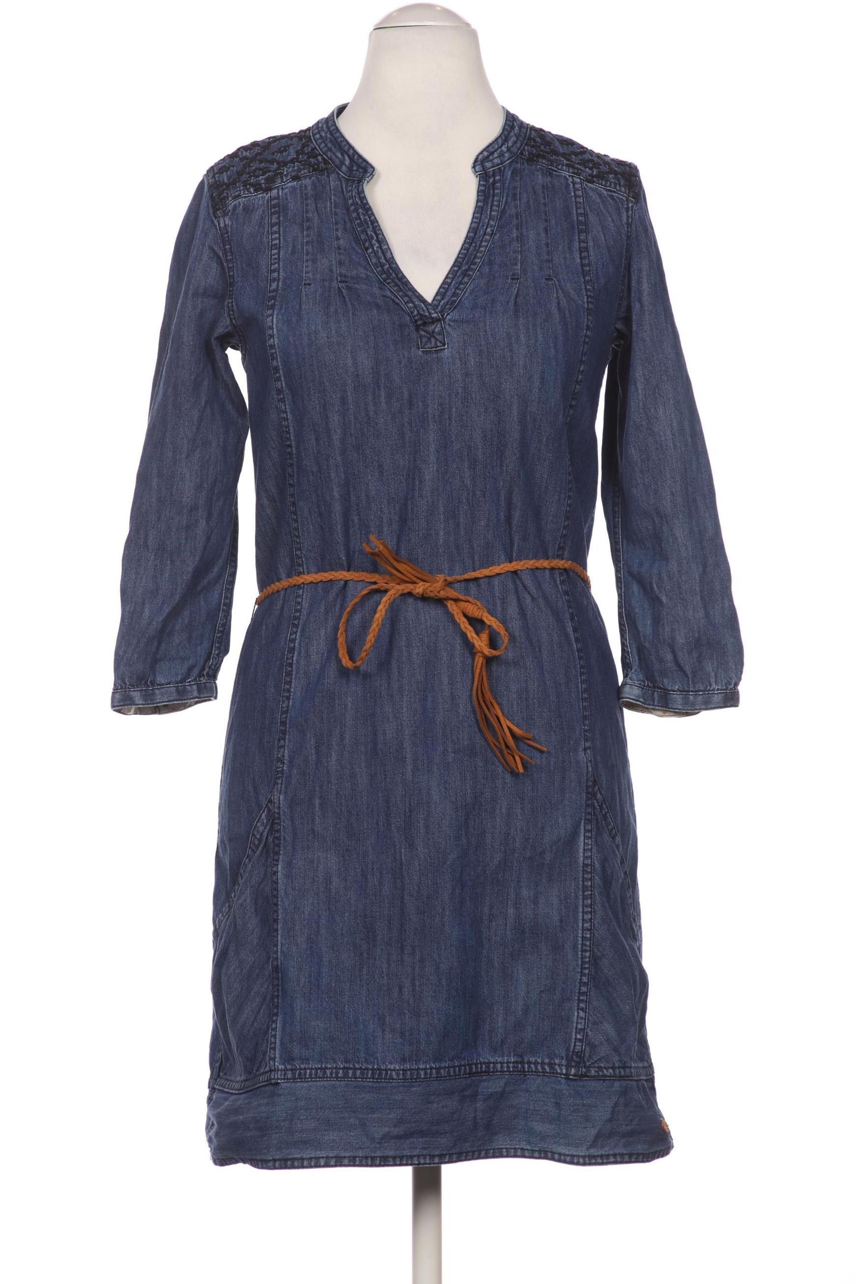 

edc by Esprit Damen Kleid, blau, Gr. 34