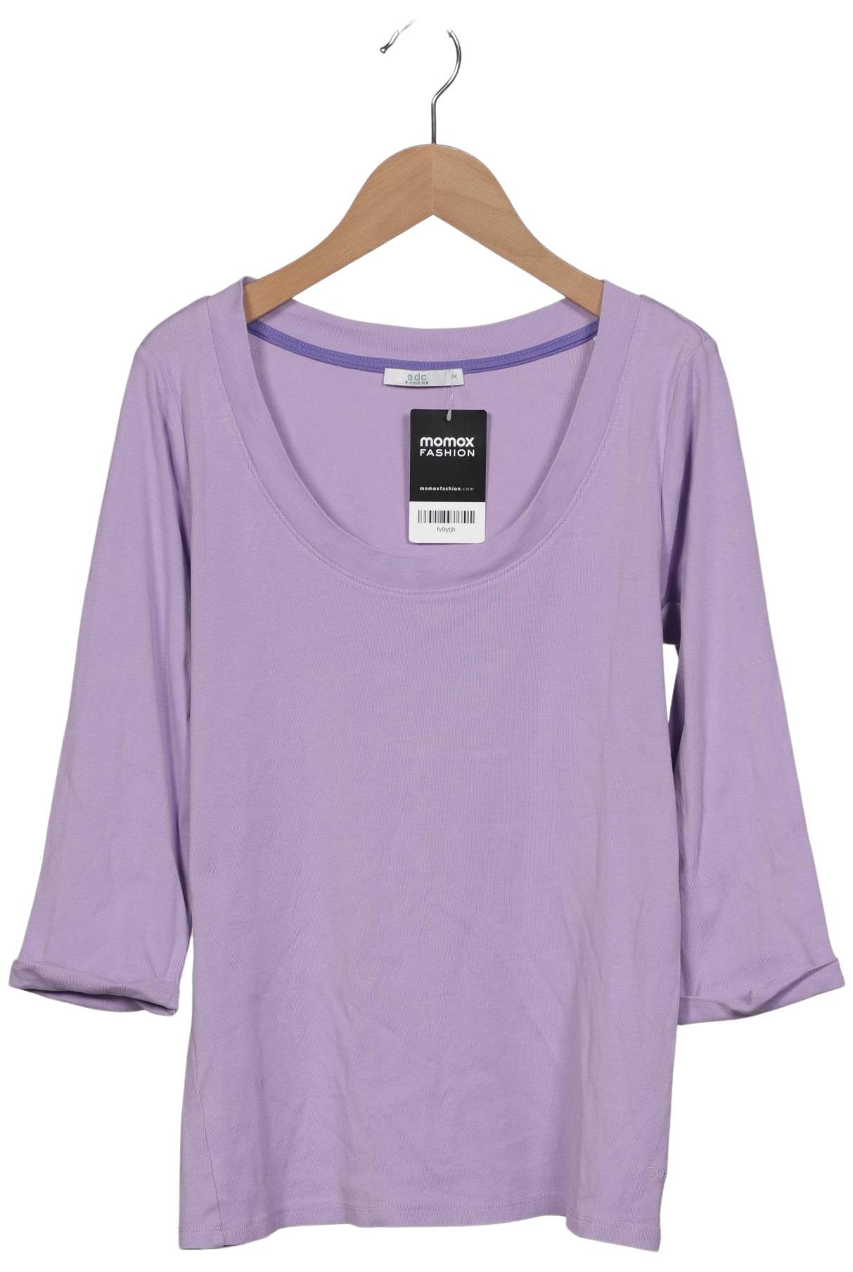 

edc by Esprit Damen Langarmshirt, flieder, Gr. 38