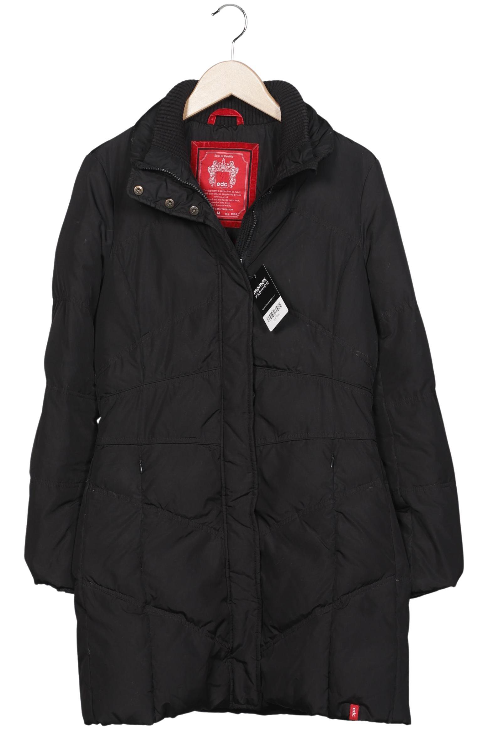 

edc by Esprit Damen Mantel, schwarz, Gr. 40