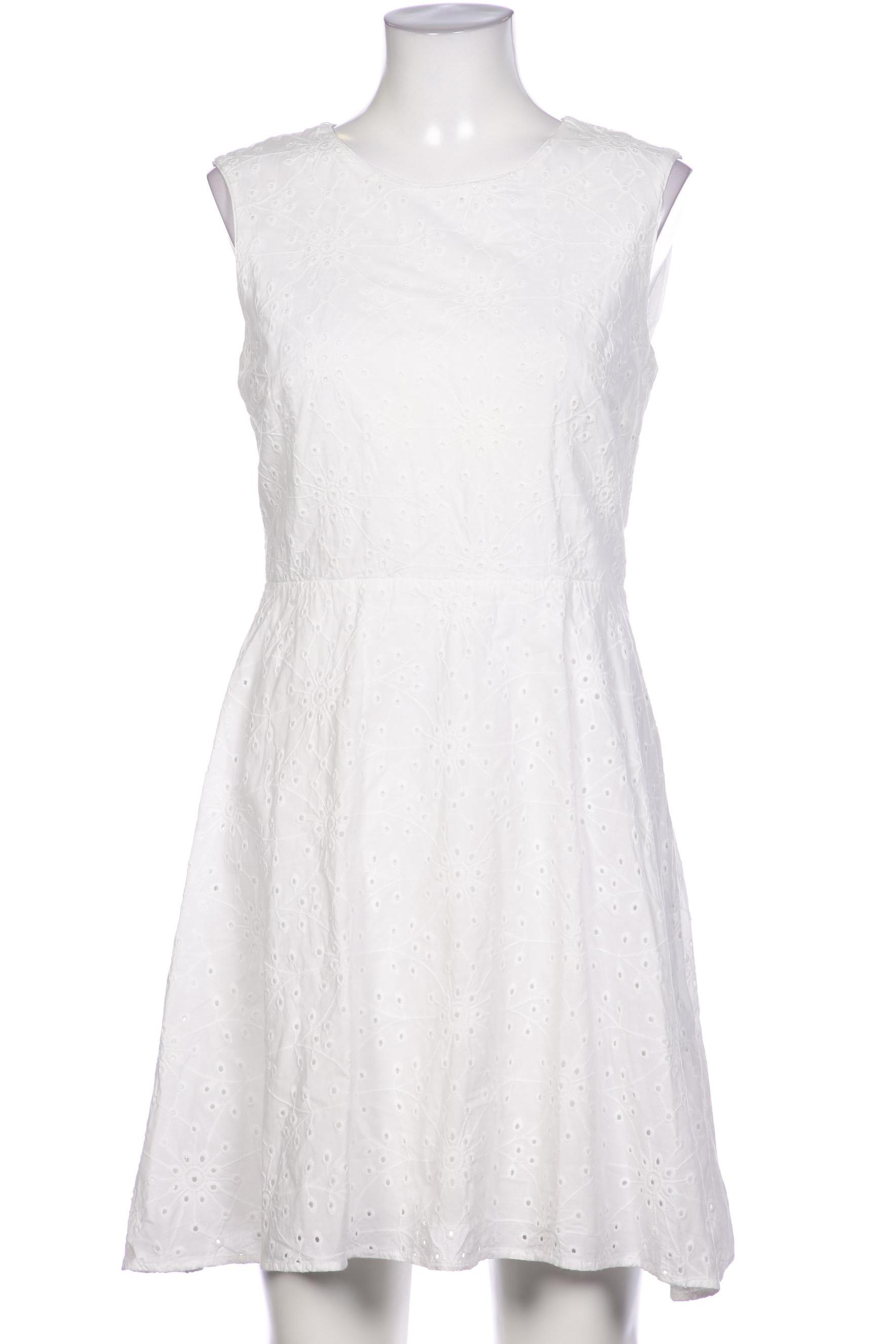 

edc by Esprit Damen Kleid, weiß, Gr. 38