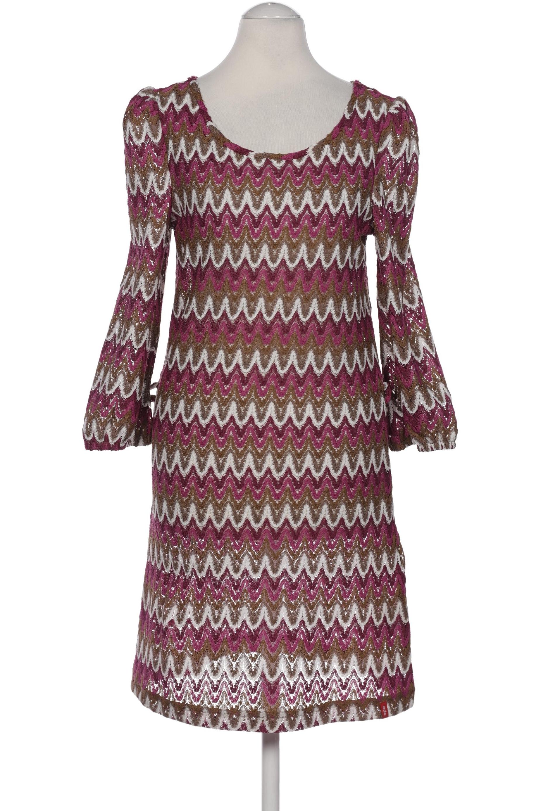 

edc by Esprit Damen Kleid, mehrfarbig, Gr. 38