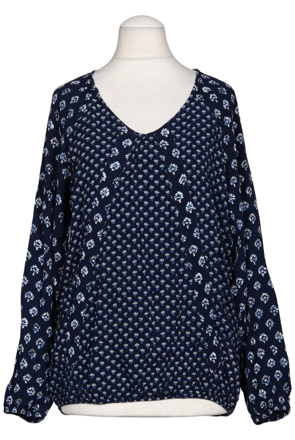 

edc by Esprit Damen Bluse, marineblau, Gr. 38