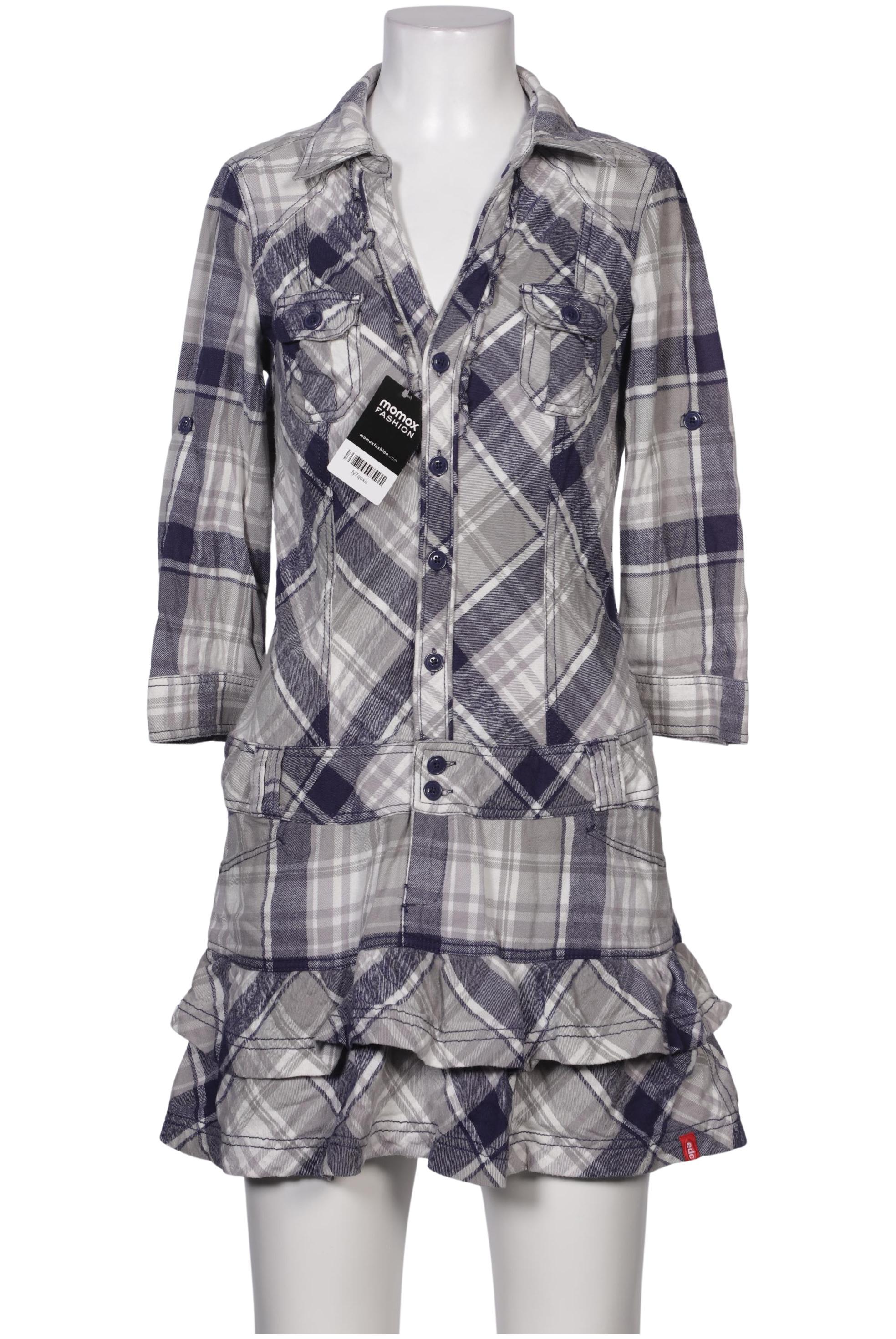 

edc by Esprit Damen Kleid, blau, Gr. 38