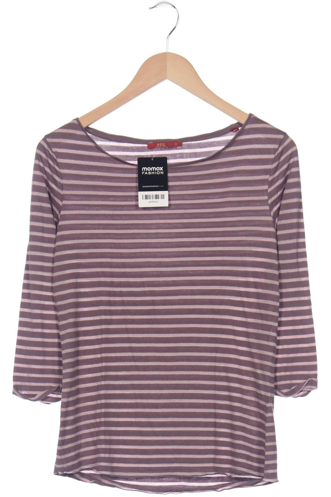 

edc by Esprit Damen Langarmshirt, flieder, Gr. 38