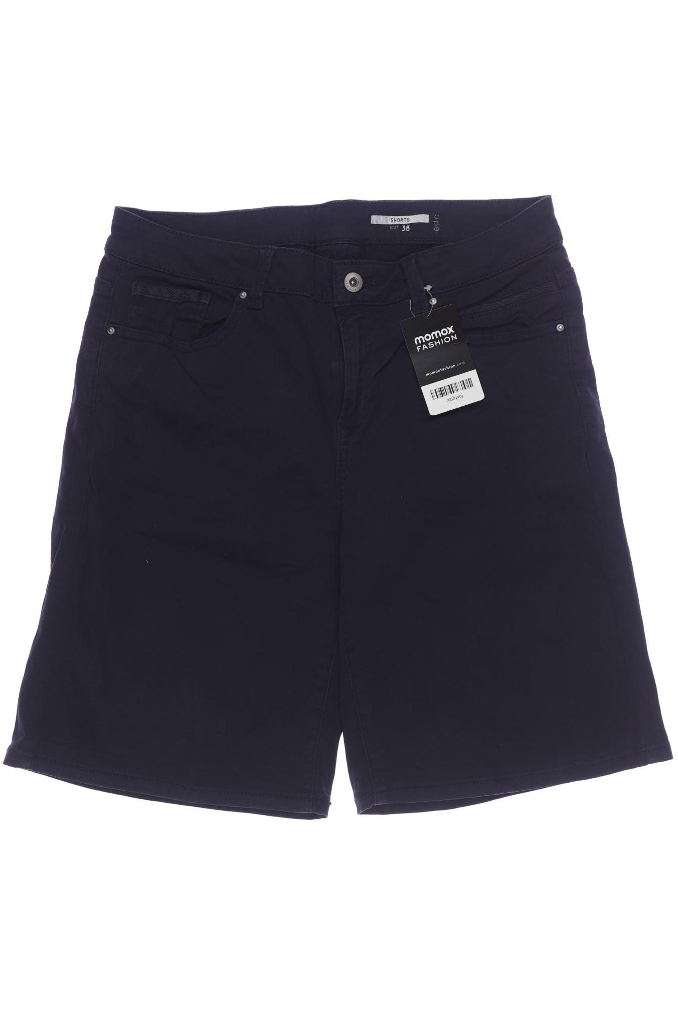 

edc by Esprit Damen Shorts, marineblau, Gr. 38