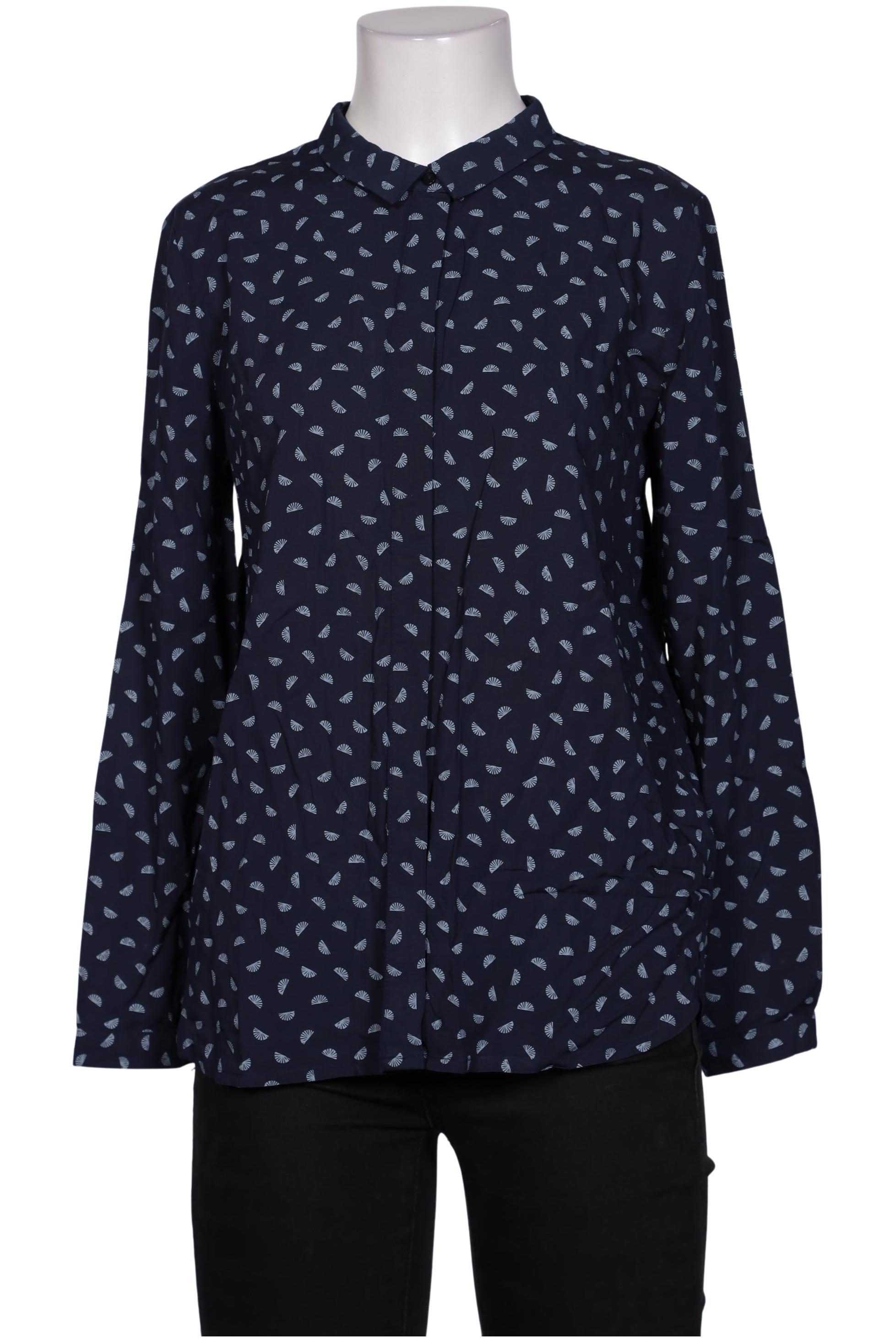 

edc by Esprit Damen Bluse, marineblau, Gr. 34