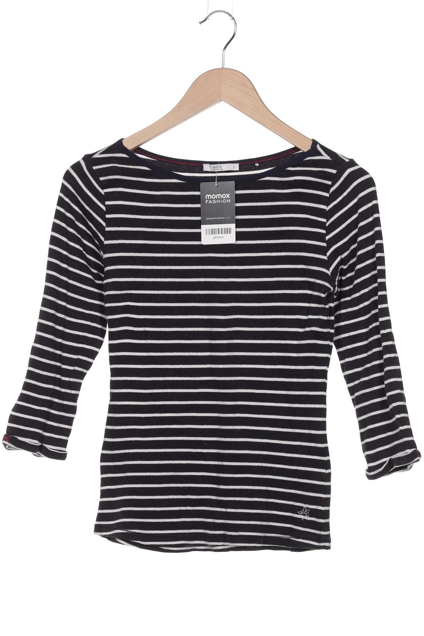 

edc by Esprit Damen Langarmshirt, marineblau, Gr. 36