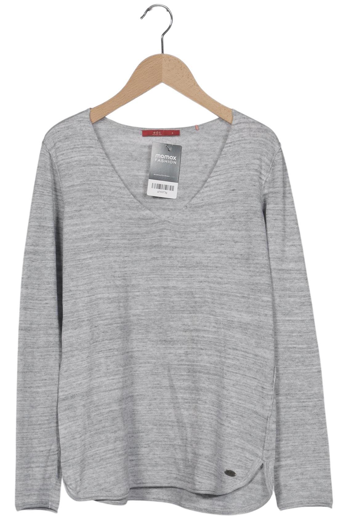 

edc by Esprit Damen Pullover, grau, Gr. 36