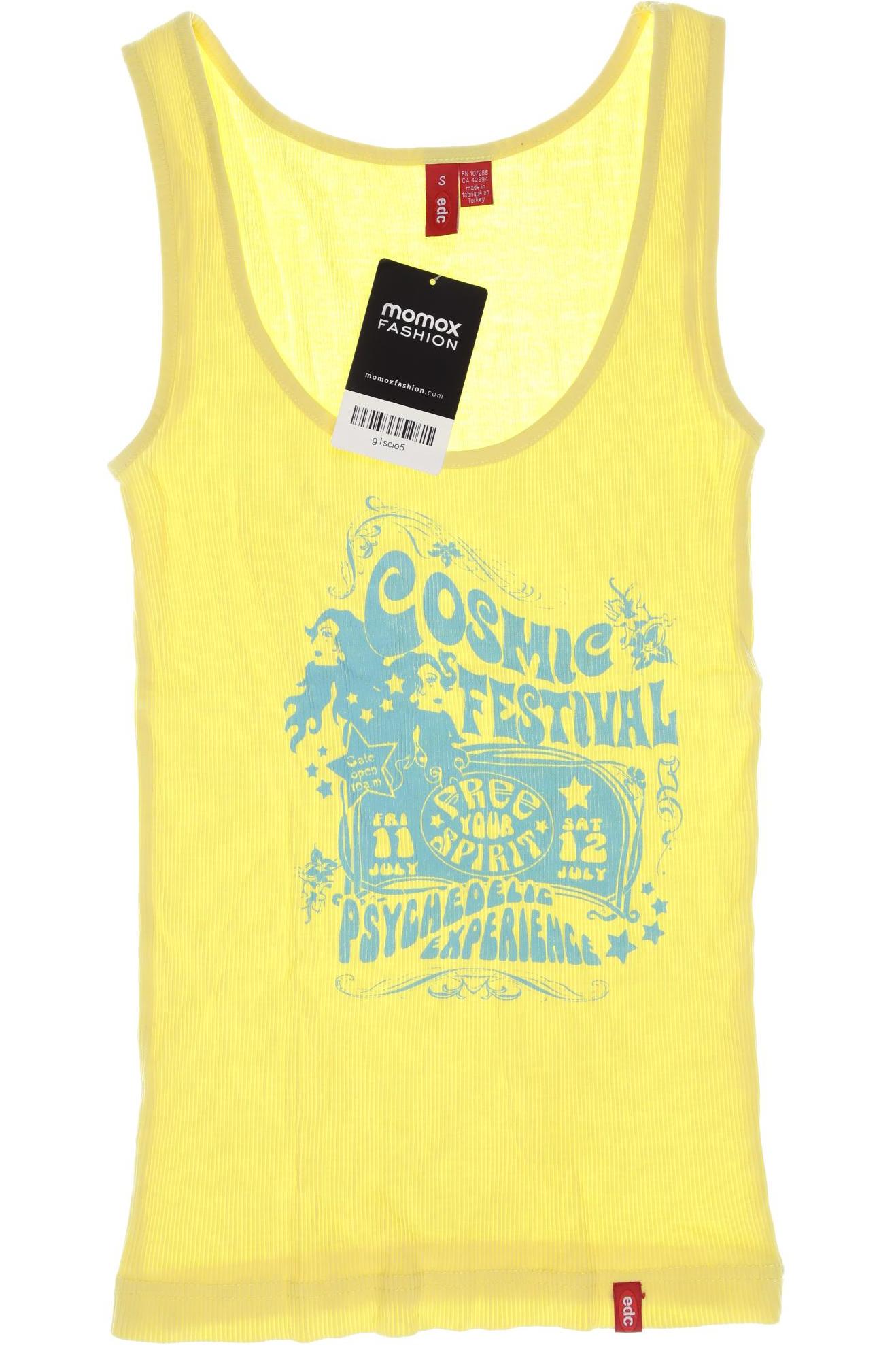 

edc by Esprit Damen Top, gelb