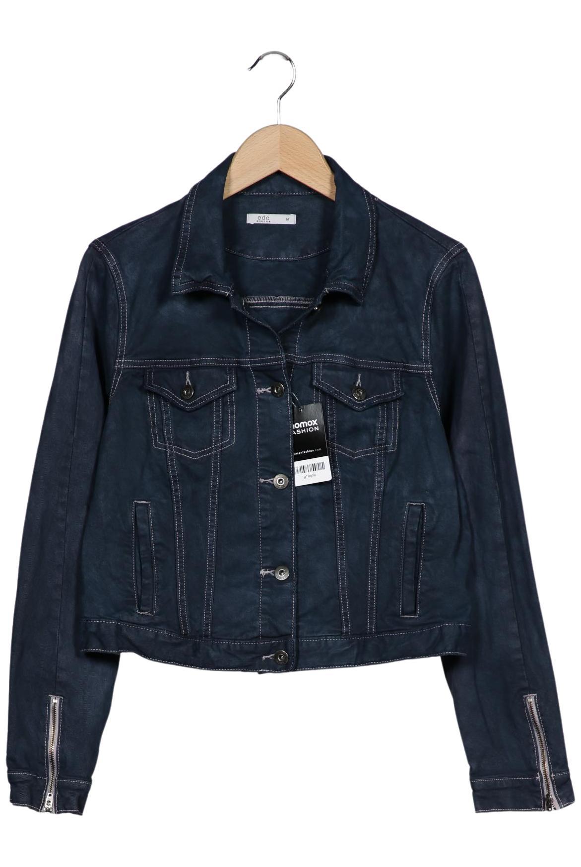 

edc by Esprit Damen Jacke, marineblau, Gr. 38
