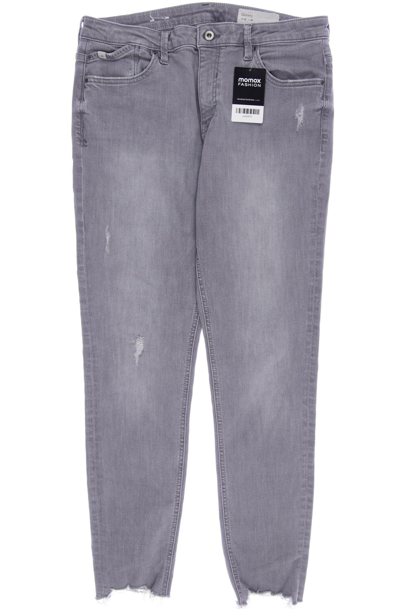 

edc by Esprit Damen Jeans, grau, Gr. 32
