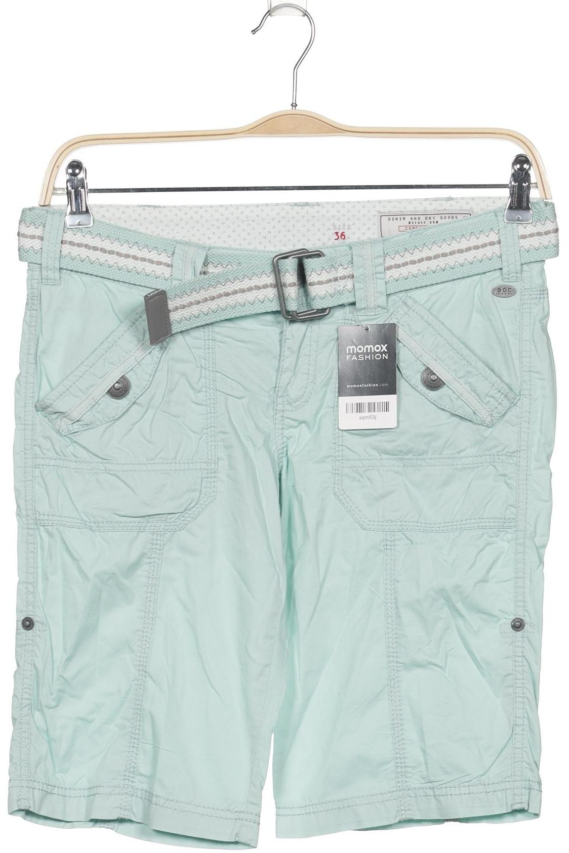 

edc by Esprit Damen Shorts, hellgrün, Gr. 36