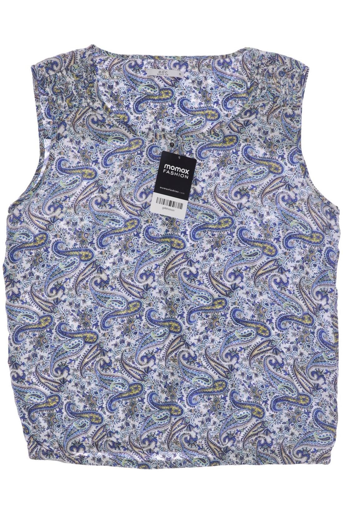 

edc by Esprit Damen Top, blau, Gr. 38