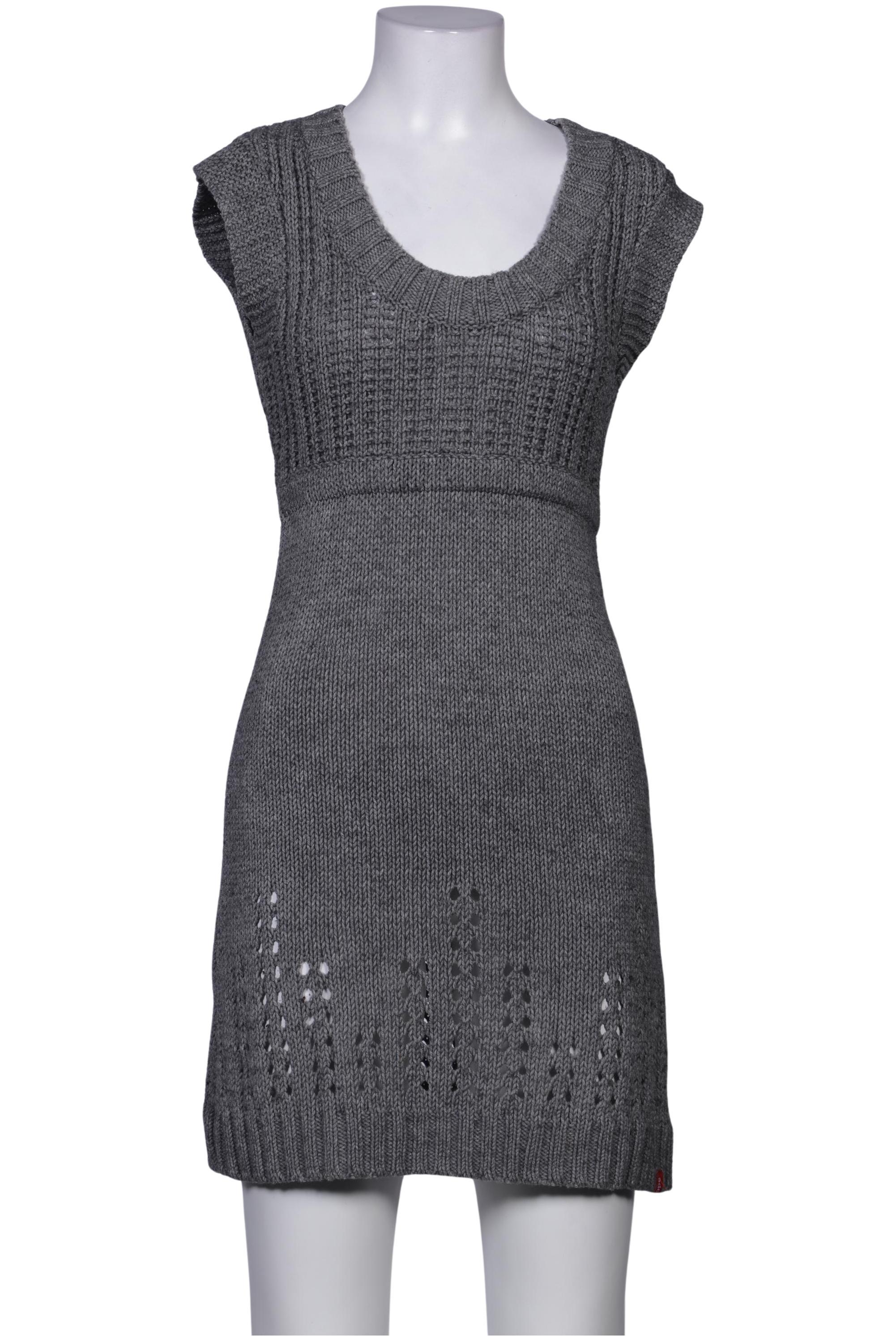 

edc by Esprit Damen Kleid, grau, Gr. 34