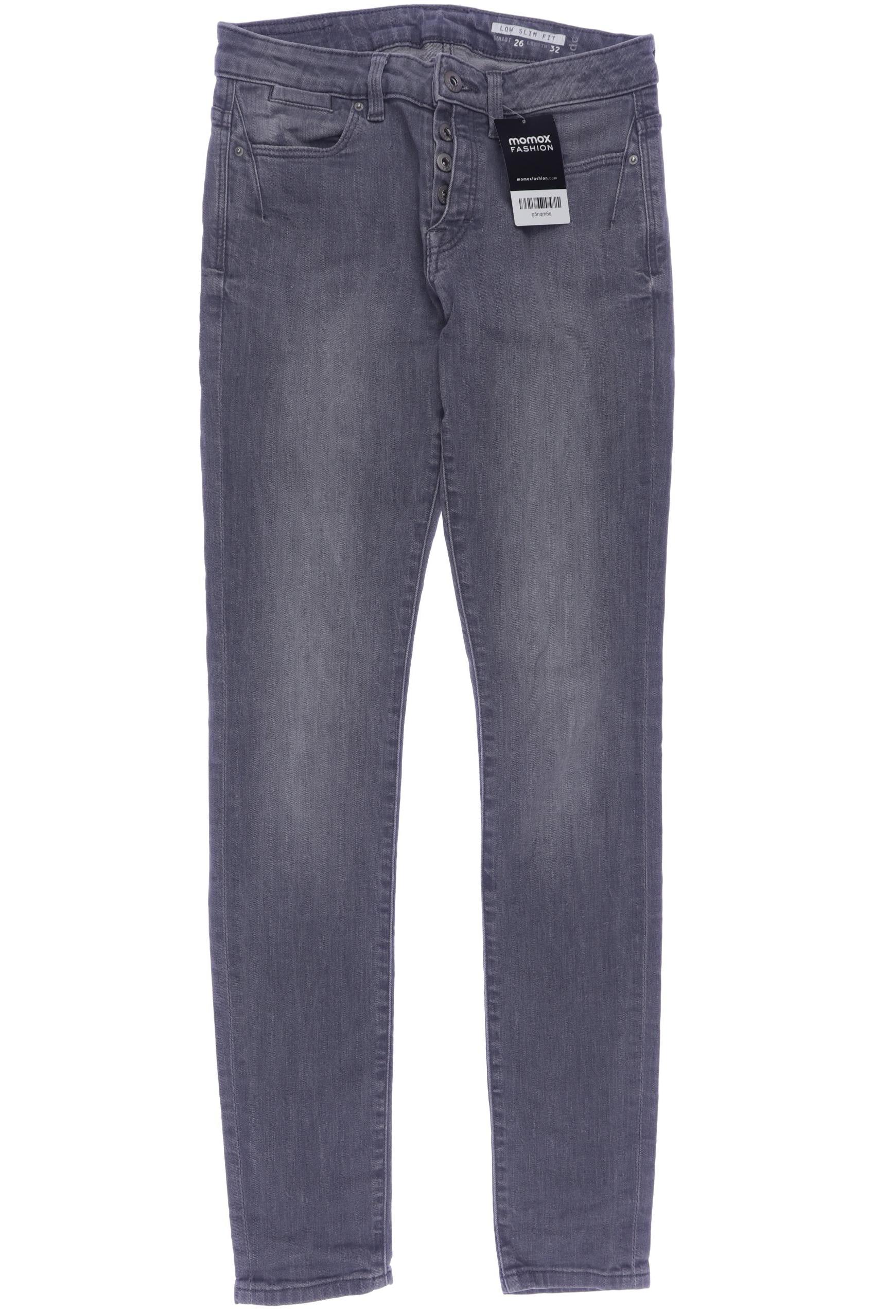 

edc by Esprit Damen Jeans, grau, Gr. 26