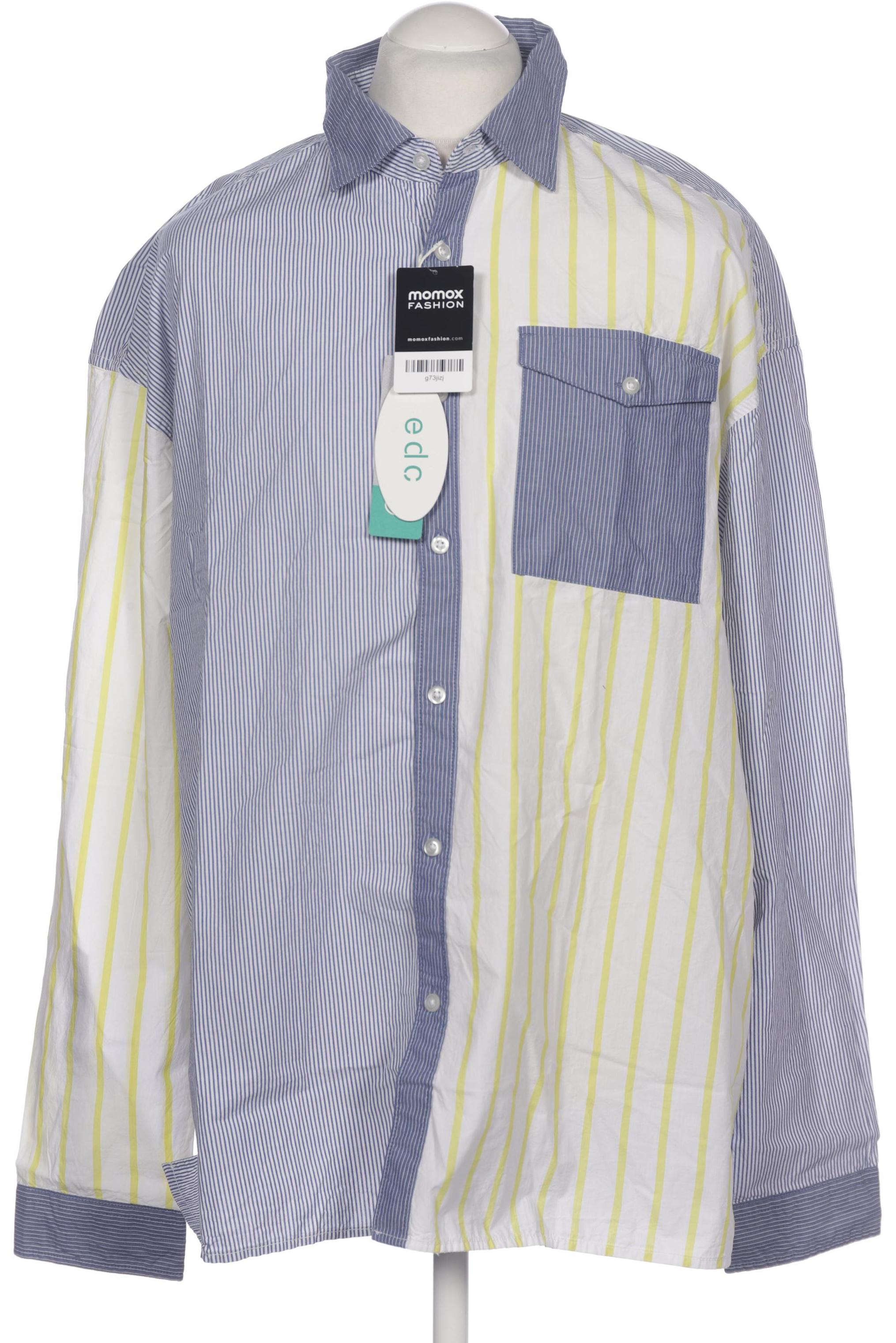 

edc by Esprit Herren Hemd, blau, Gr. 54