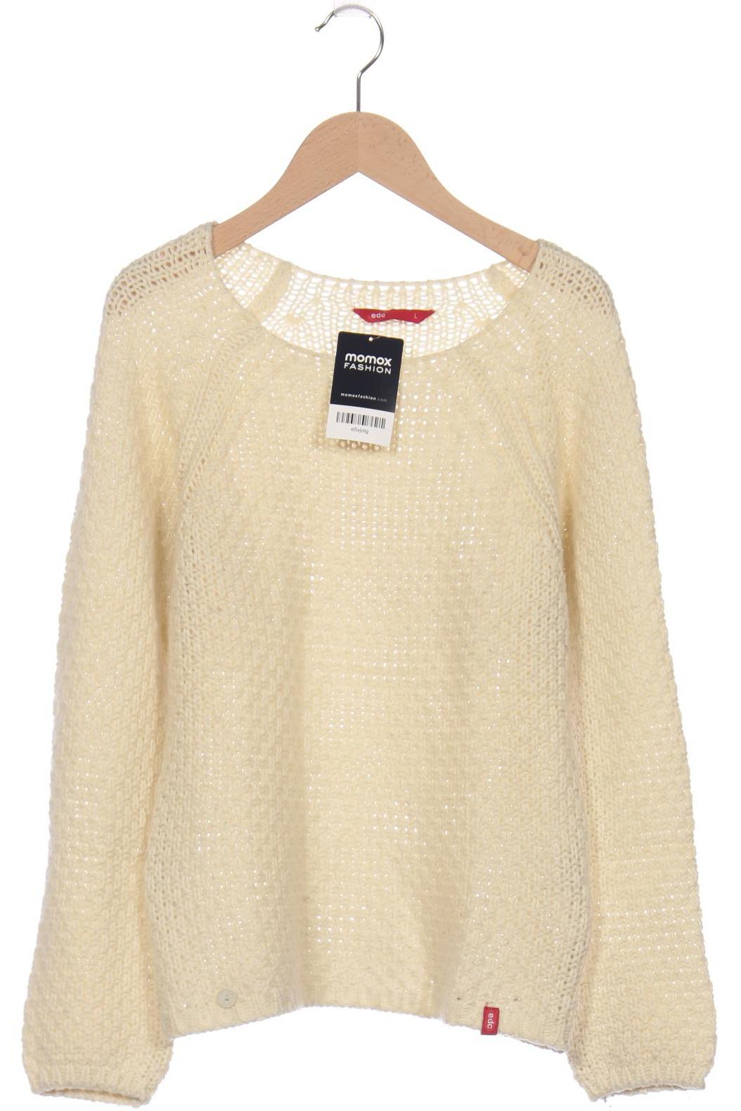

edc by Esprit Damen Pullover, cremeweiß, Gr. 42