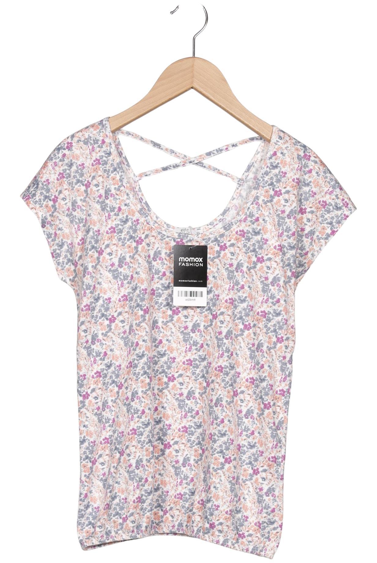 

edc by Esprit Damen T-Shirt, mehrfarbig, Gr. 34