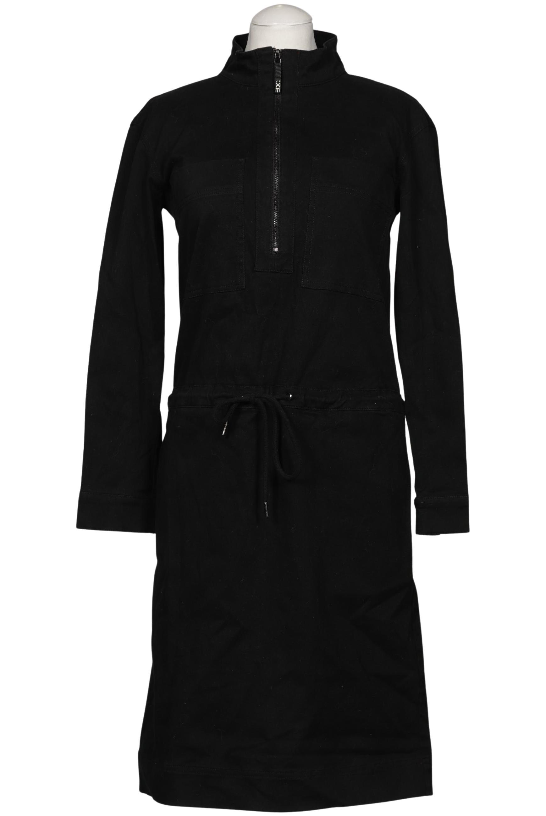 

edc by Esprit Damen Kleid, schwarz, Gr. 36