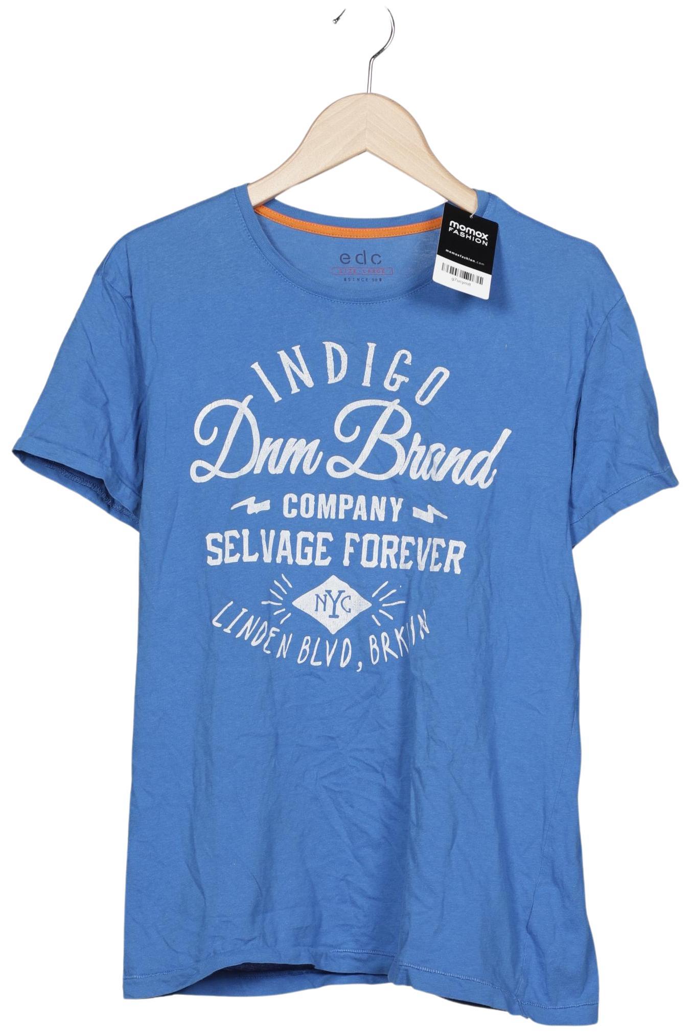 

edc by Esprit Herren T-Shirt, hellblau, Gr. 52