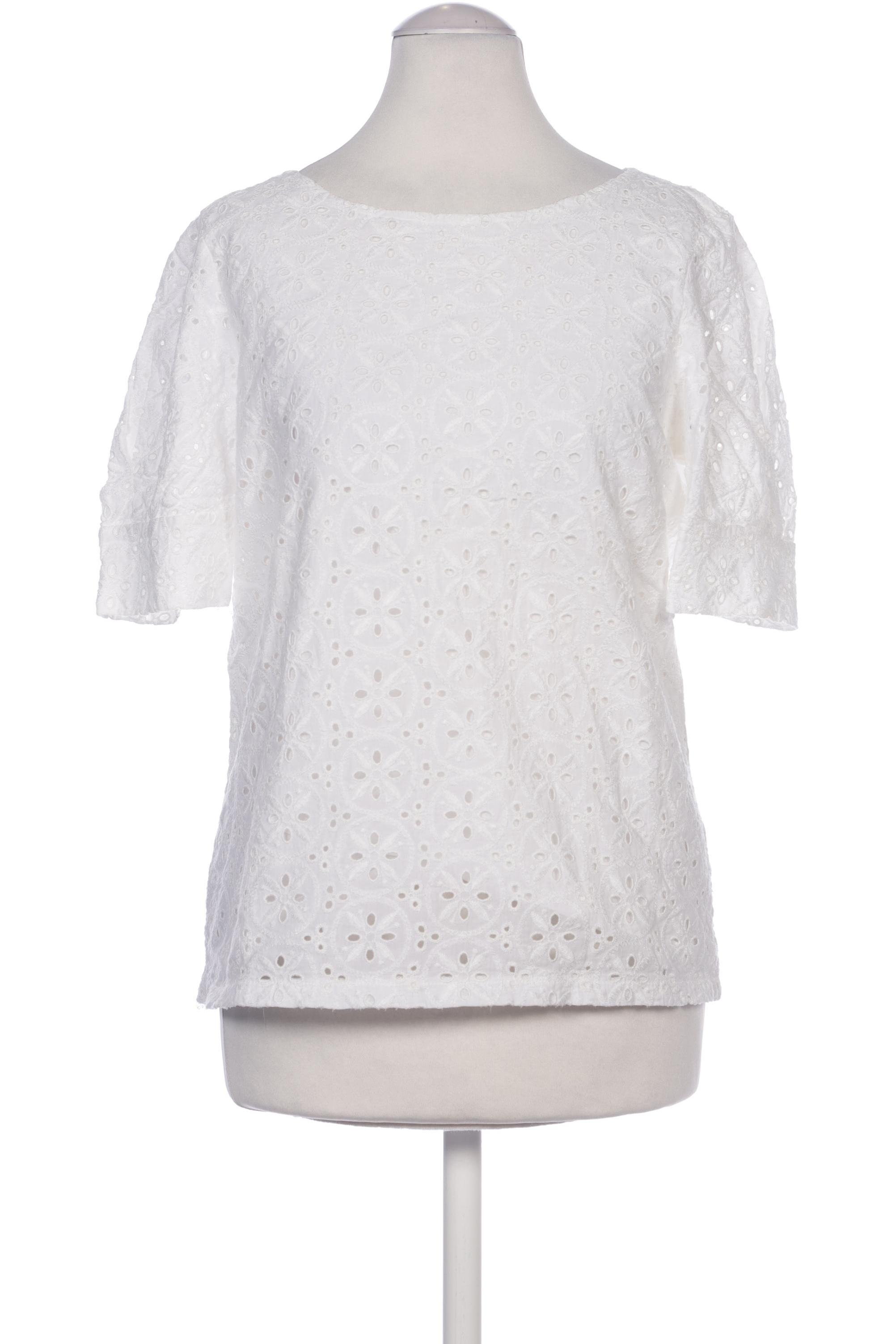 

edc by Esprit Damen Bluse, weiß, Gr. 34