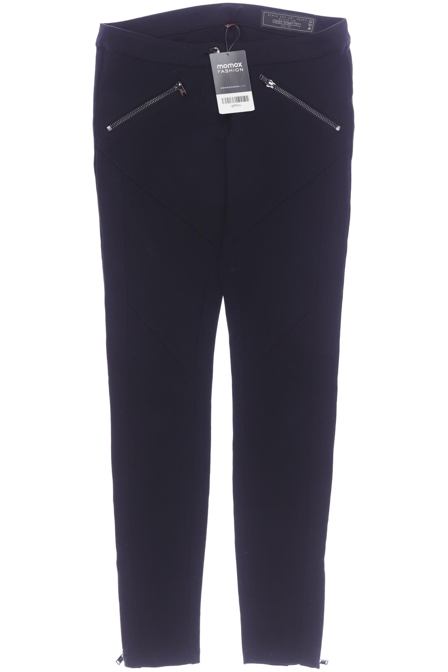 

edc by Esprit Damen Stoffhose, schwarz, Gr. 34