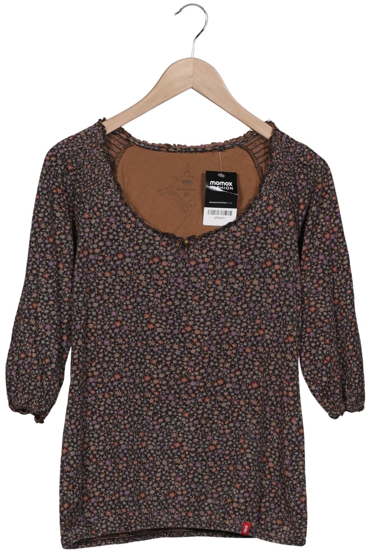 

edc by Esprit Damen Langarmshirt, braun, Gr. 38