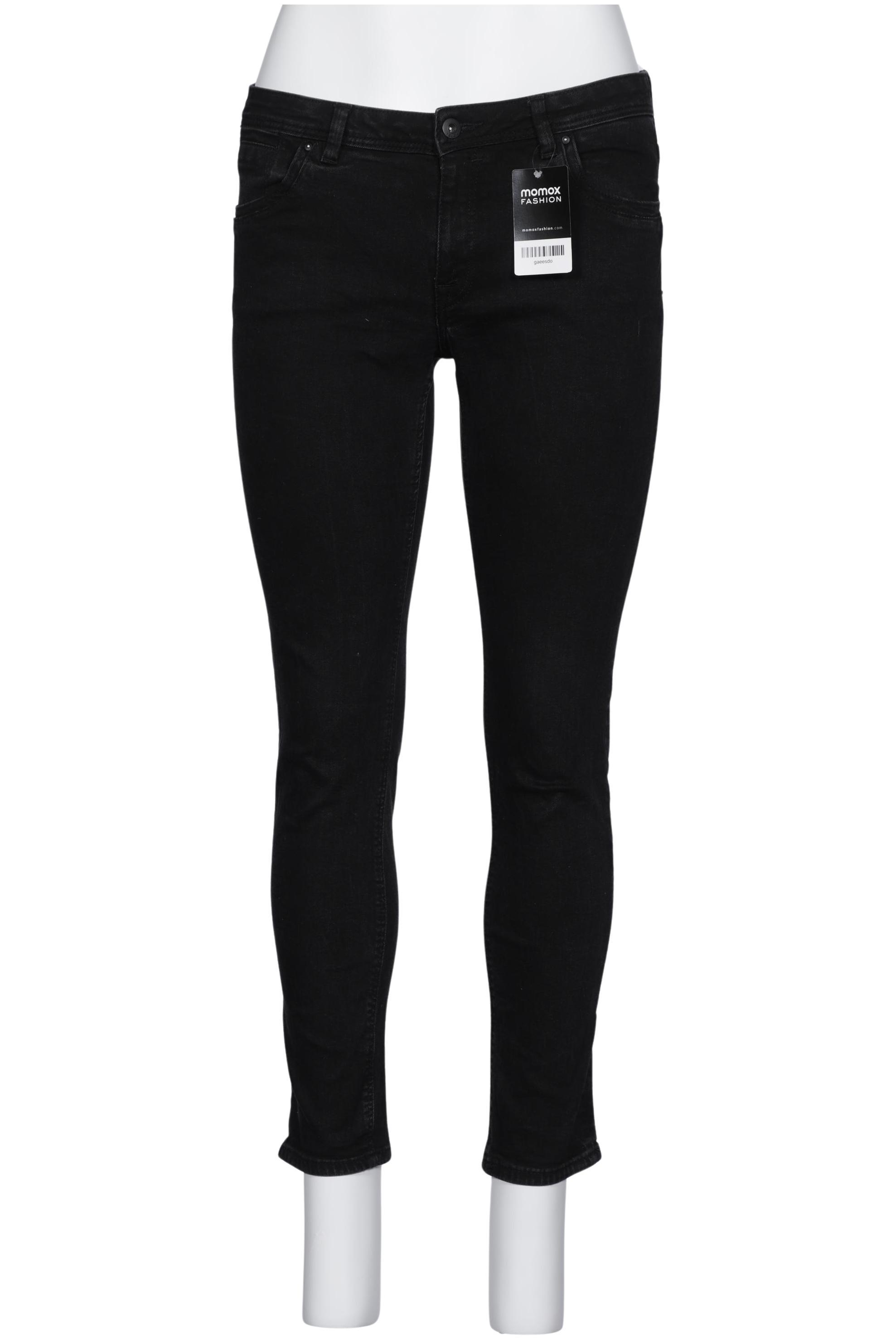 

edc by Esprit Damen Jeans, schwarz, Gr. 33