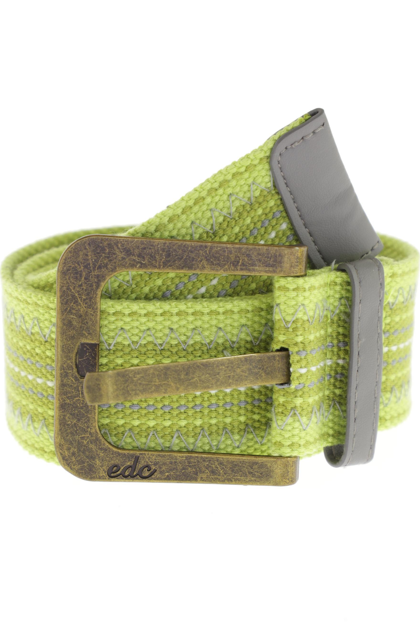 

edc by Esprit Damen Gürtel, grün, Gr. 80