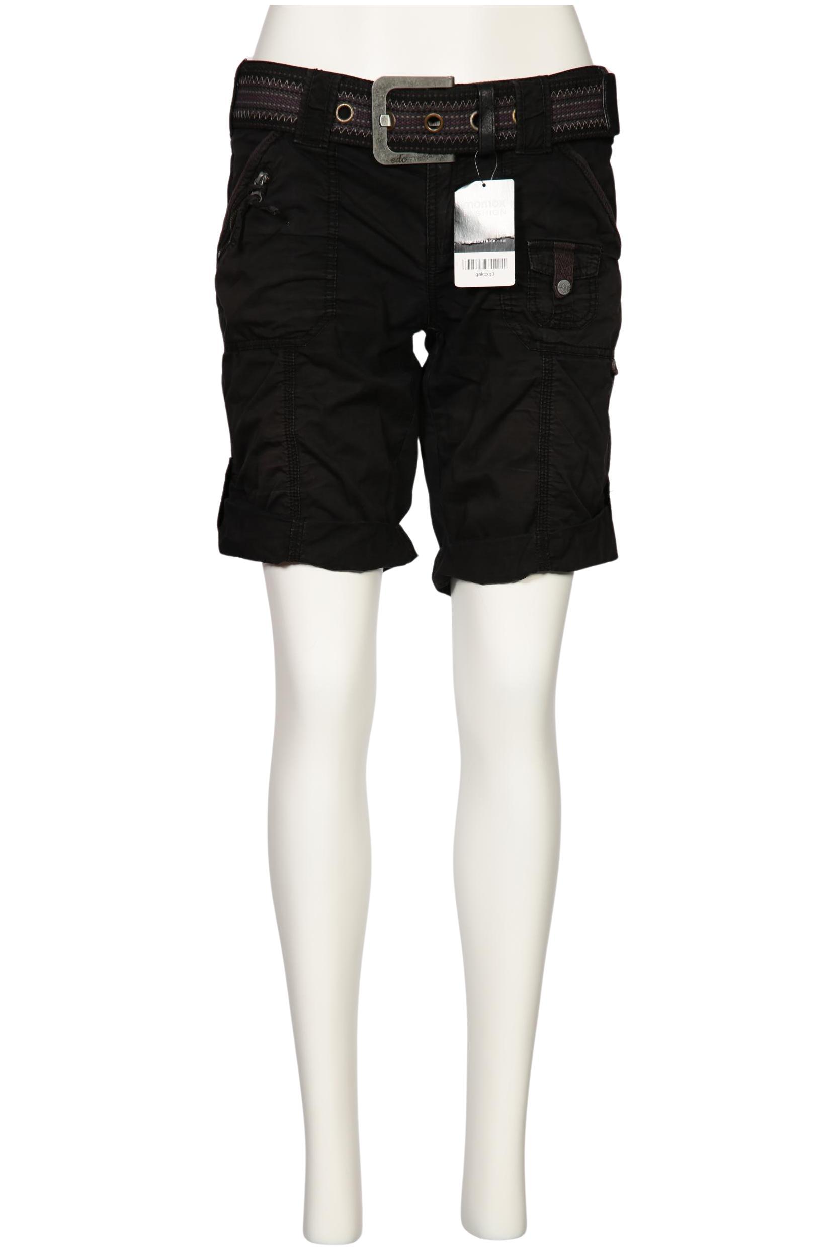 

edc by Esprit Damen Shorts, schwarz, Gr. 40