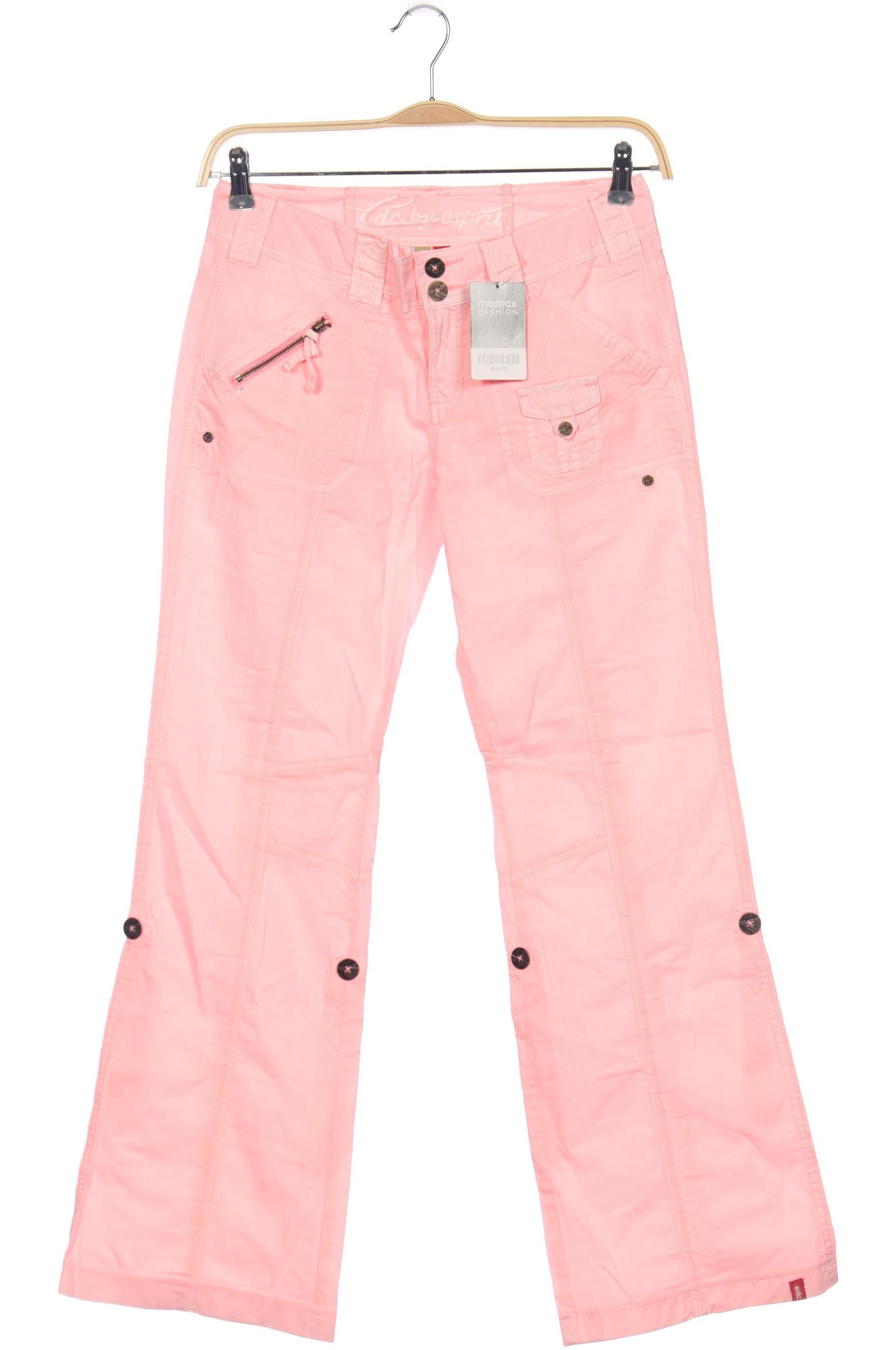 

edc by Esprit Damen Stoffhose, pink, Gr. 36