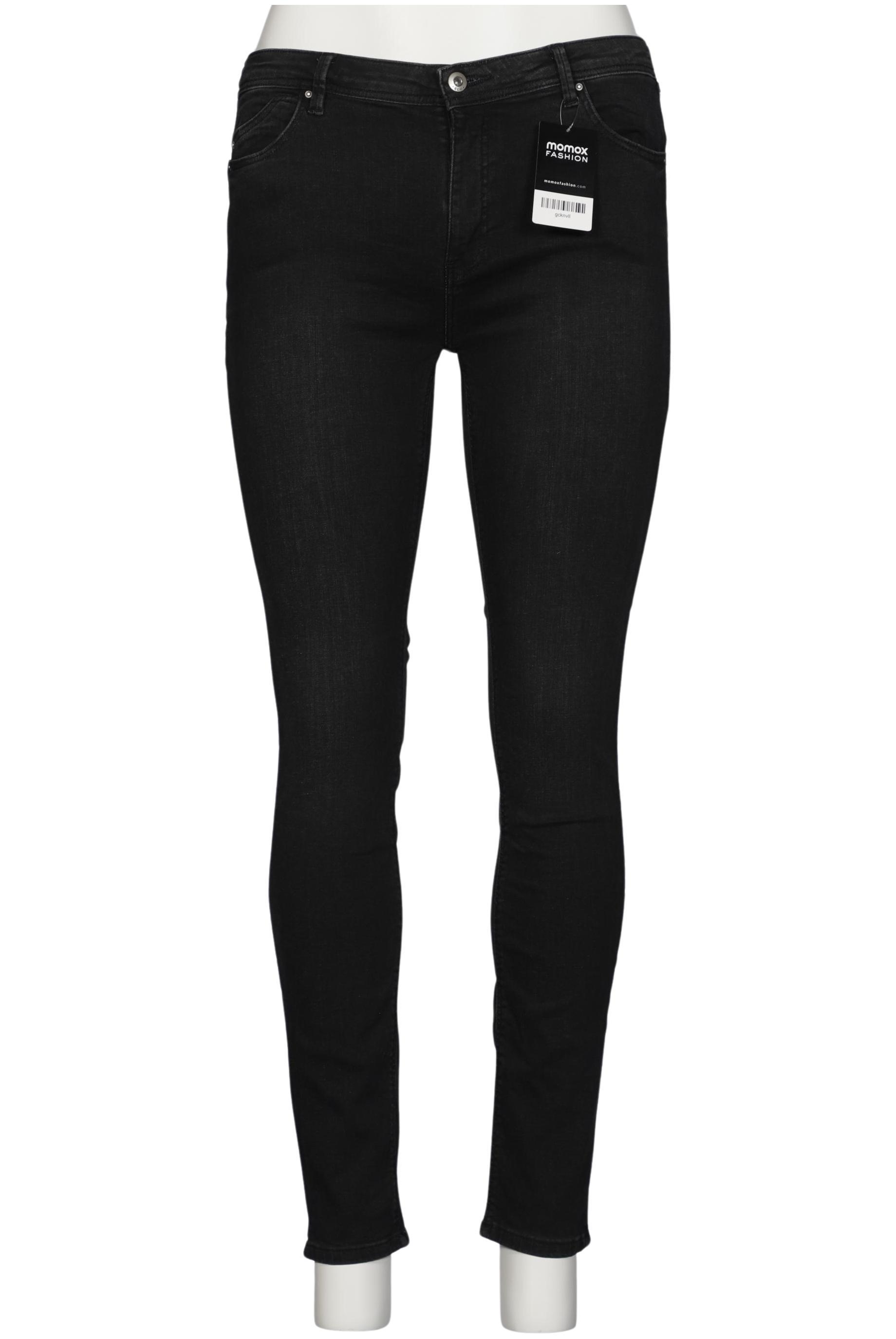 

edc by Esprit Damen Jeans, schwarz, Gr. 33