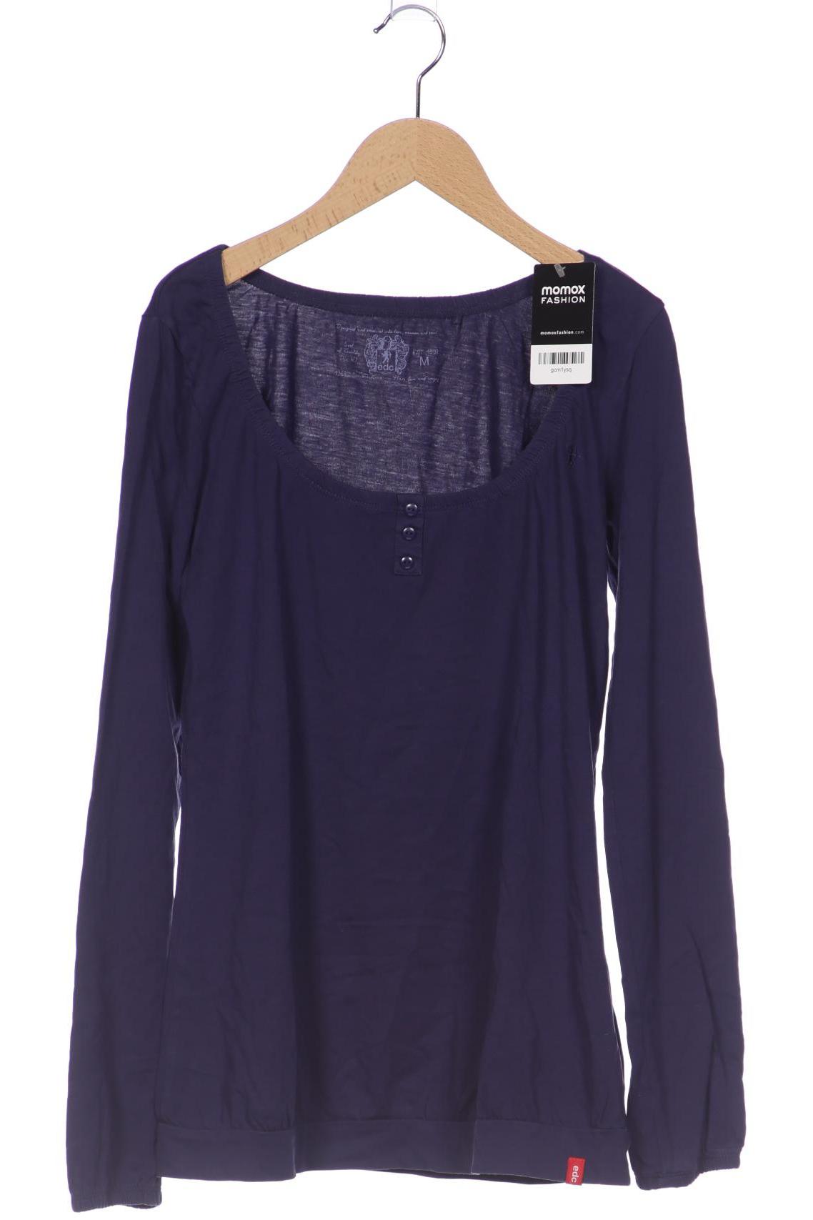 

edc by Esprit Damen Langarmshirt, flieder, Gr. 38